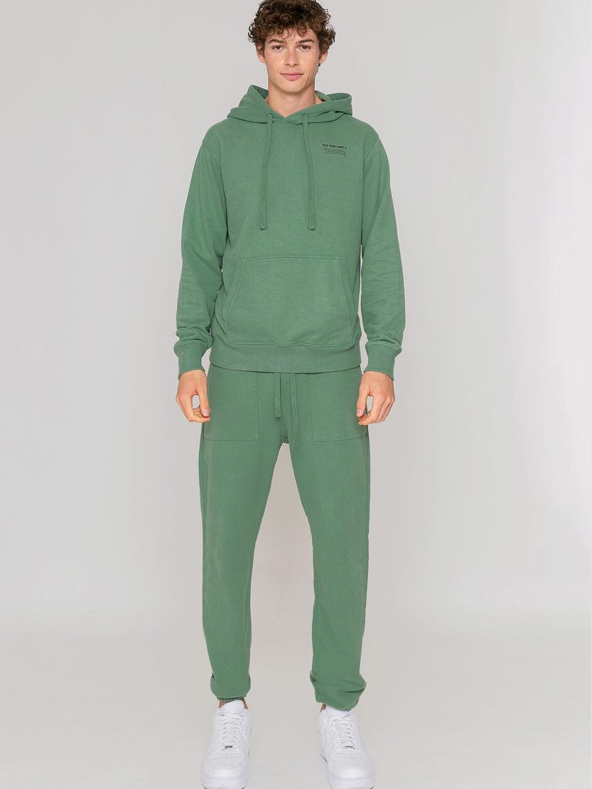 Shop Mc2 Saint Barth Military Green Track Pants Pantone Special Edition