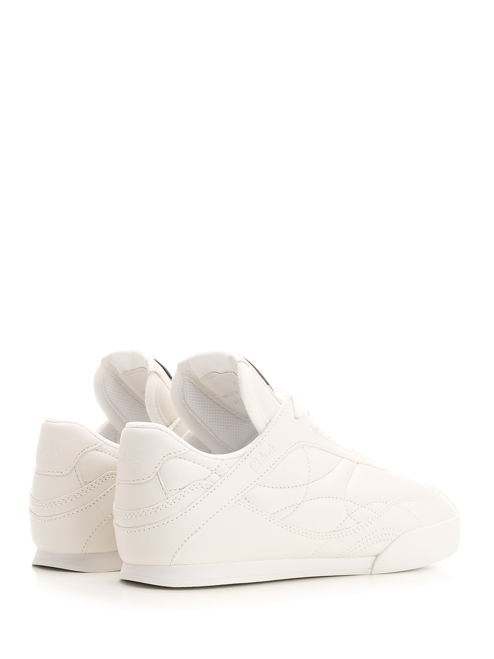 Chloé Kick Sneakers In White