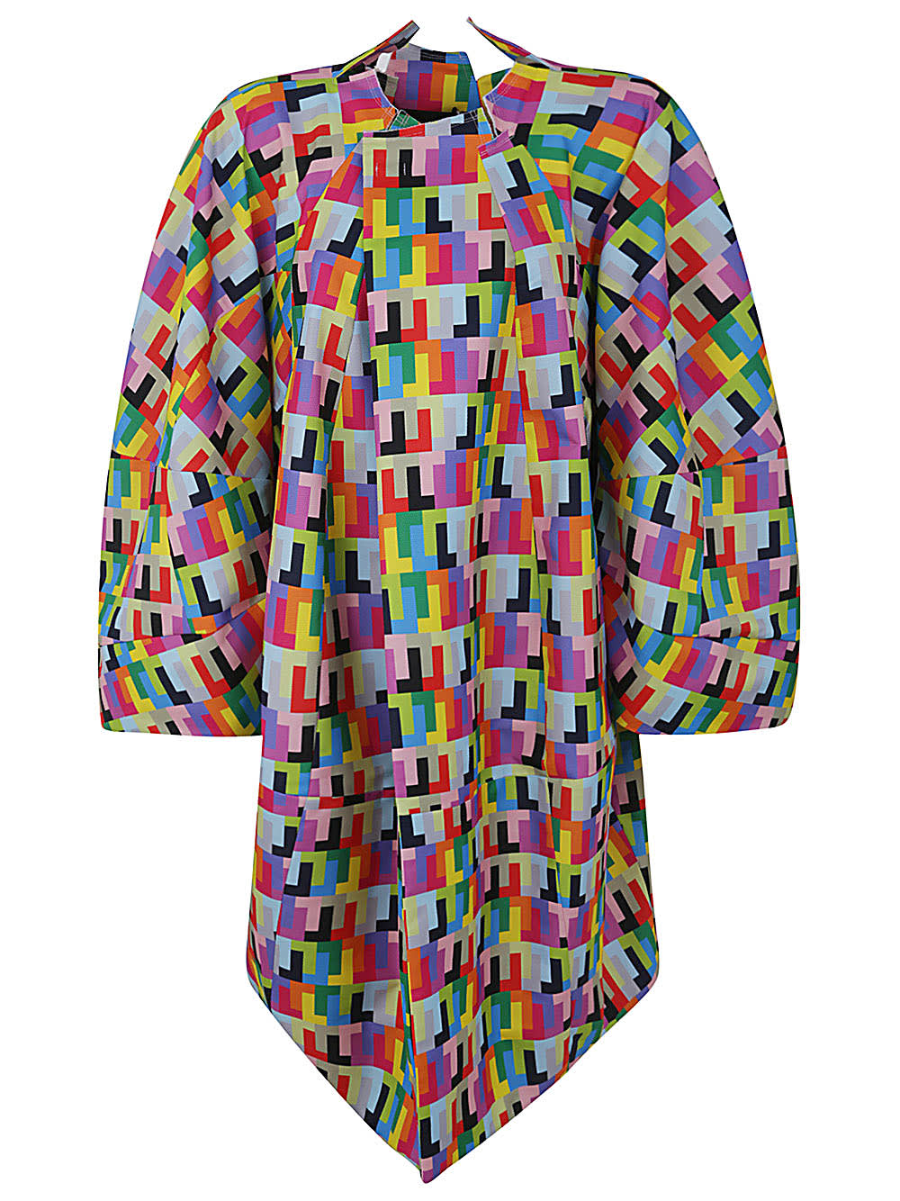 COMME DES GARÇONS PRINTED OVERSIZED COAT