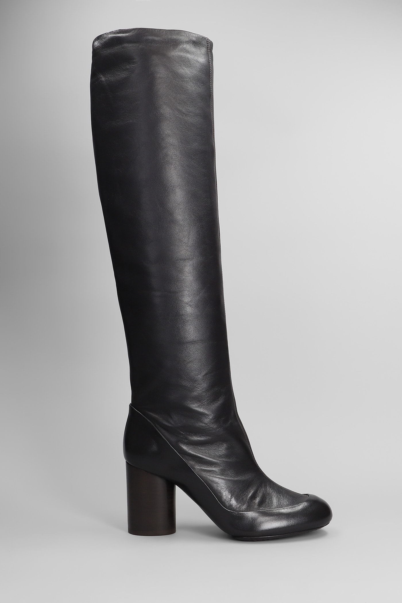 LEMAIRE BOOTS IN BROWN LEATHER 