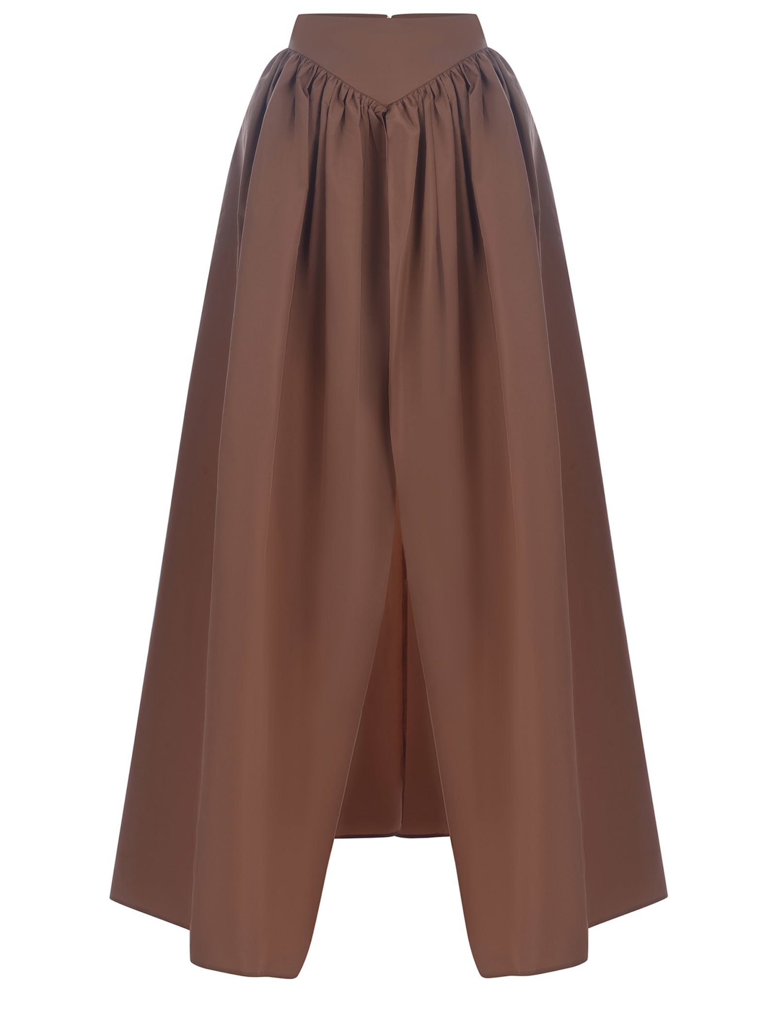 Long Skirt Made Of Taffeta