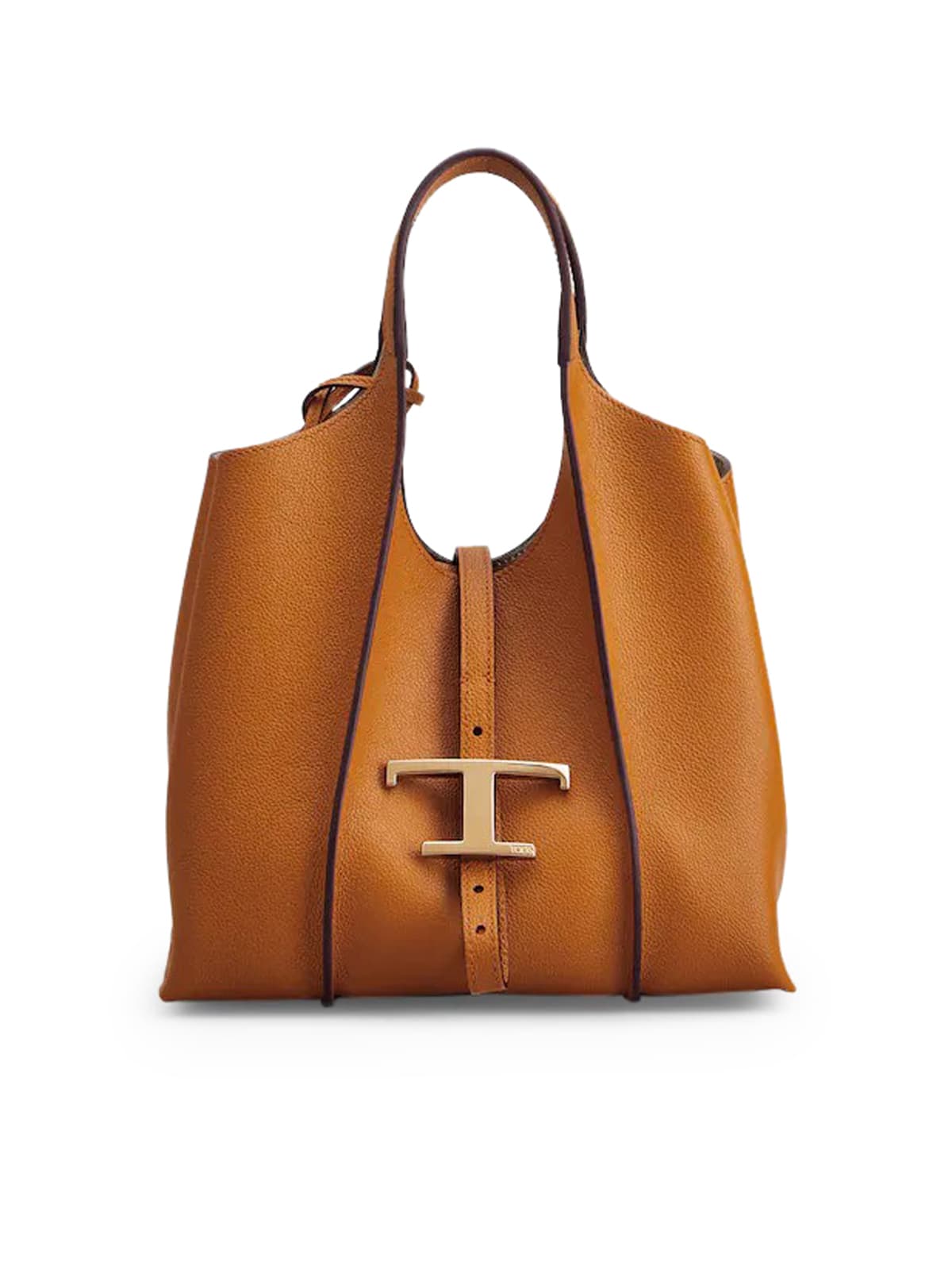 Shop Tod's T Timeless Tote Bag In Dark Kenia