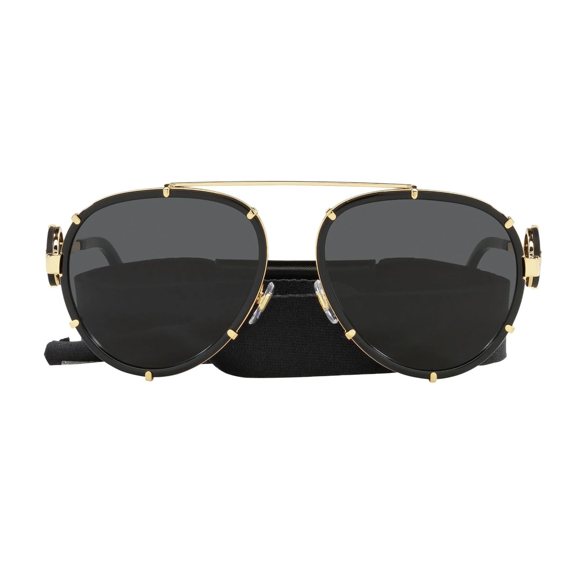Versace Woman Sunglasses Ve2232 In Oro