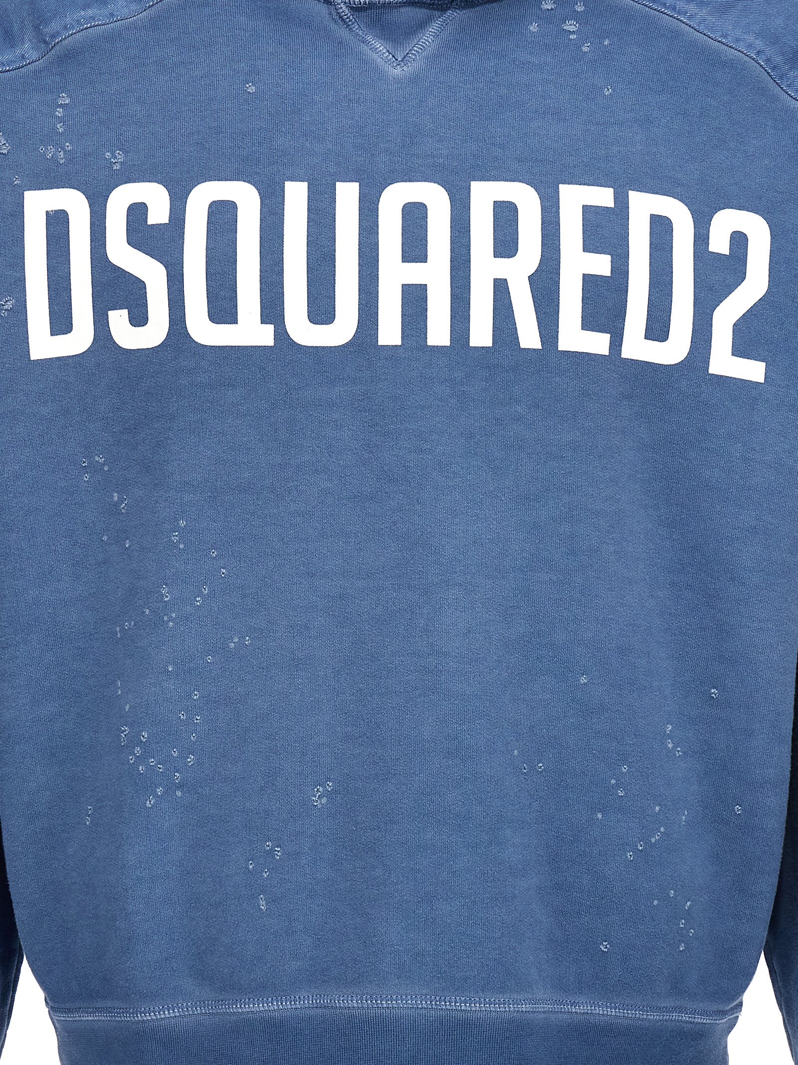 Shop Dsquared2 Cipro Fit Hoodie In Blue