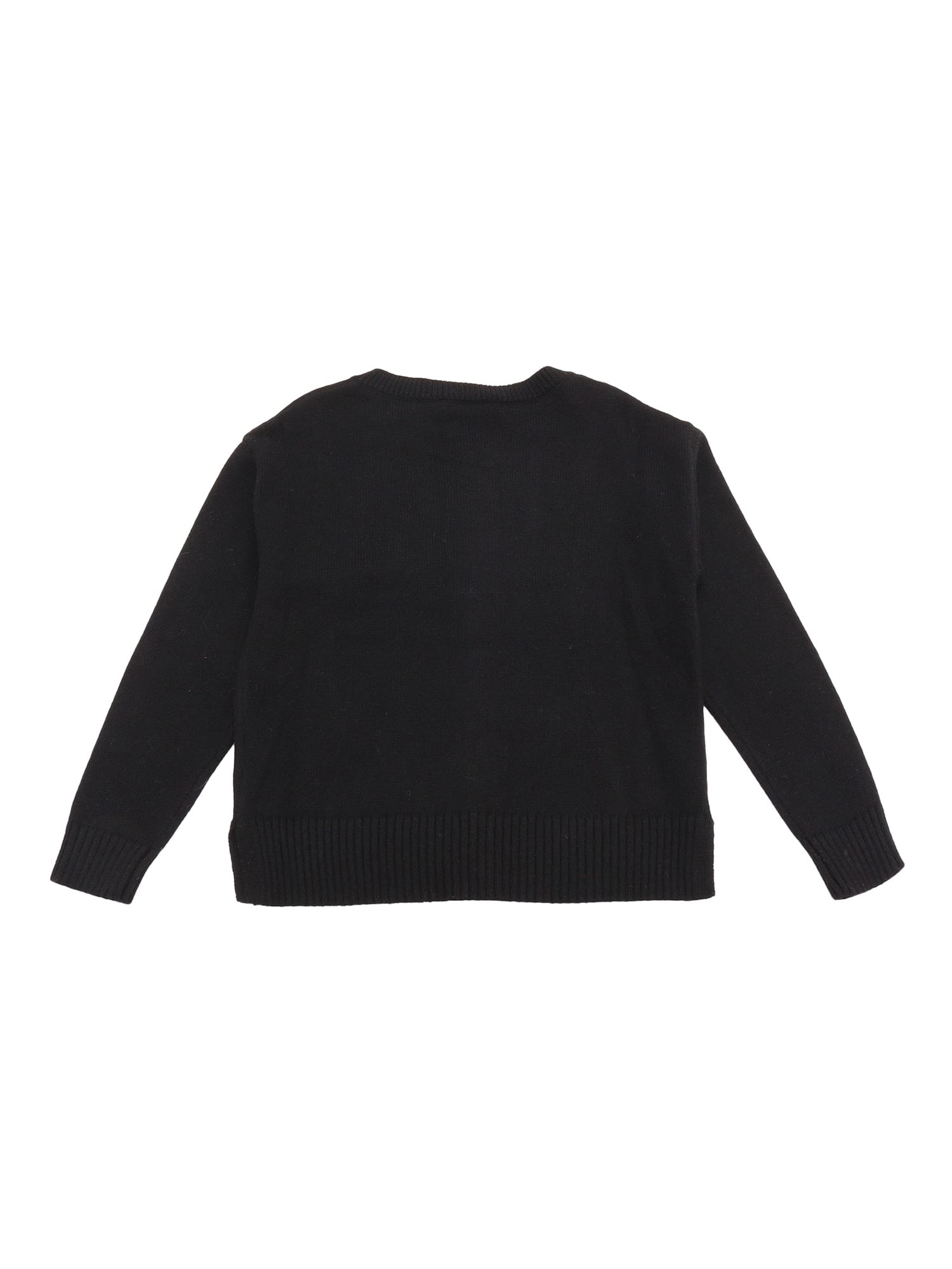 Monnalisa Cardigan In Black