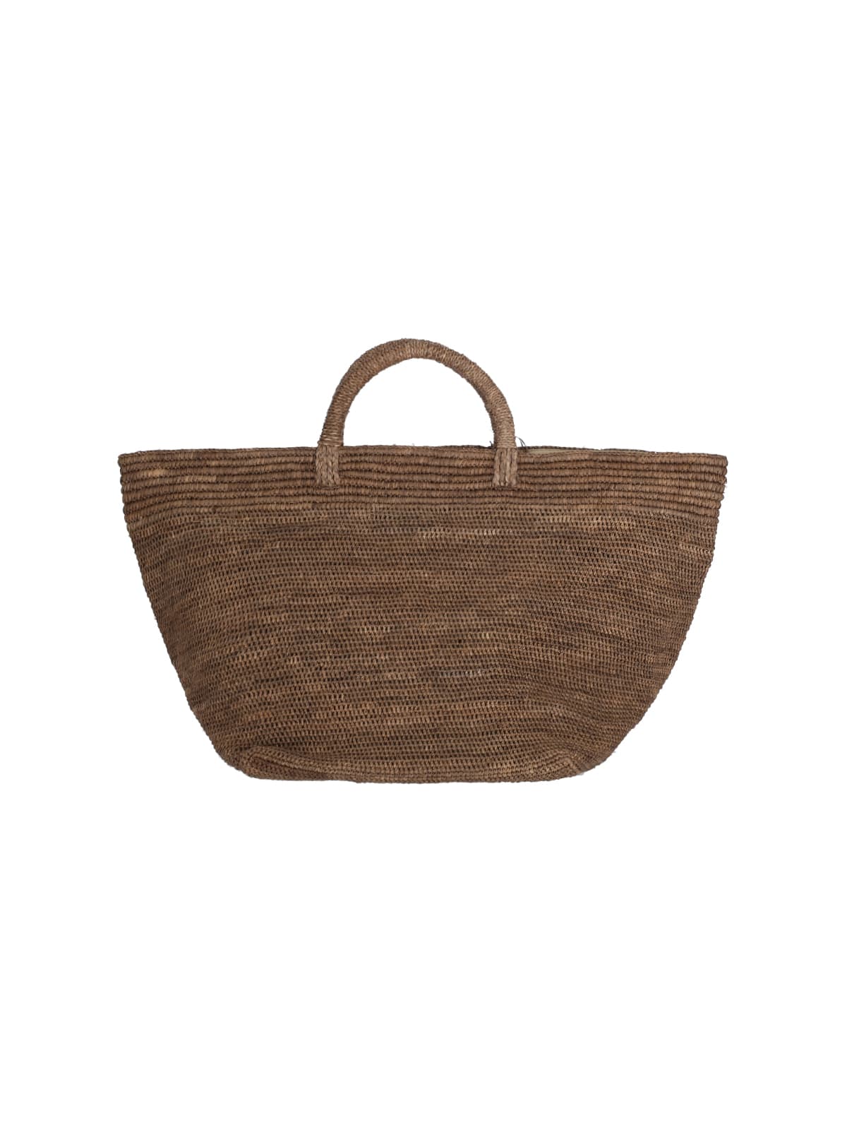 Shop Ibeliv Vanilla Tote Bag In Brown