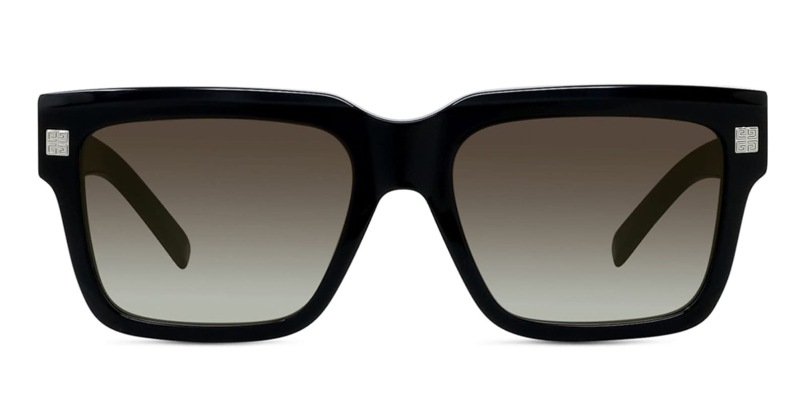 Shop Givenchy Gv40060i - Shiny Black Sunglasses In Black Shine