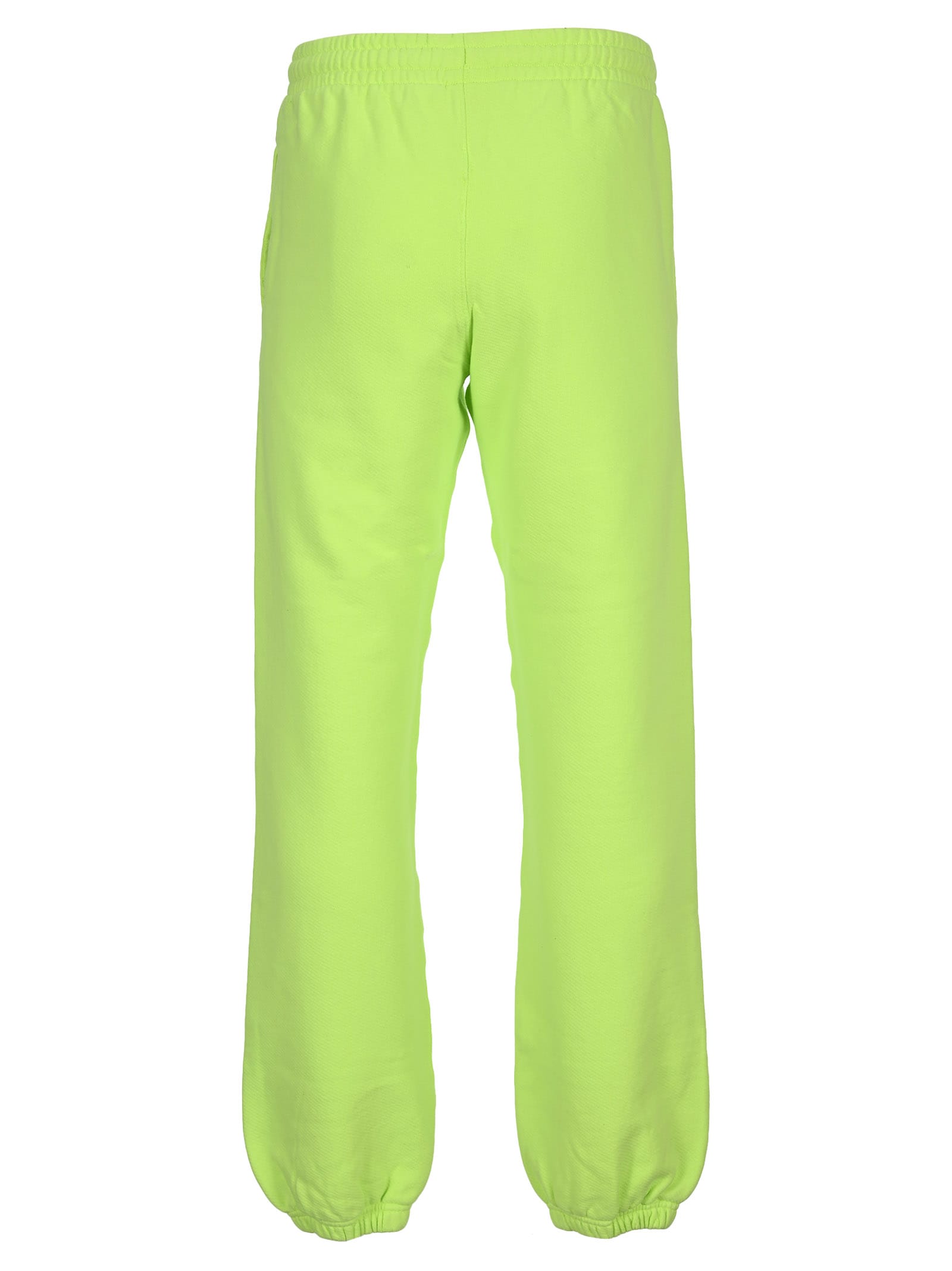 off white yellow sweatpants