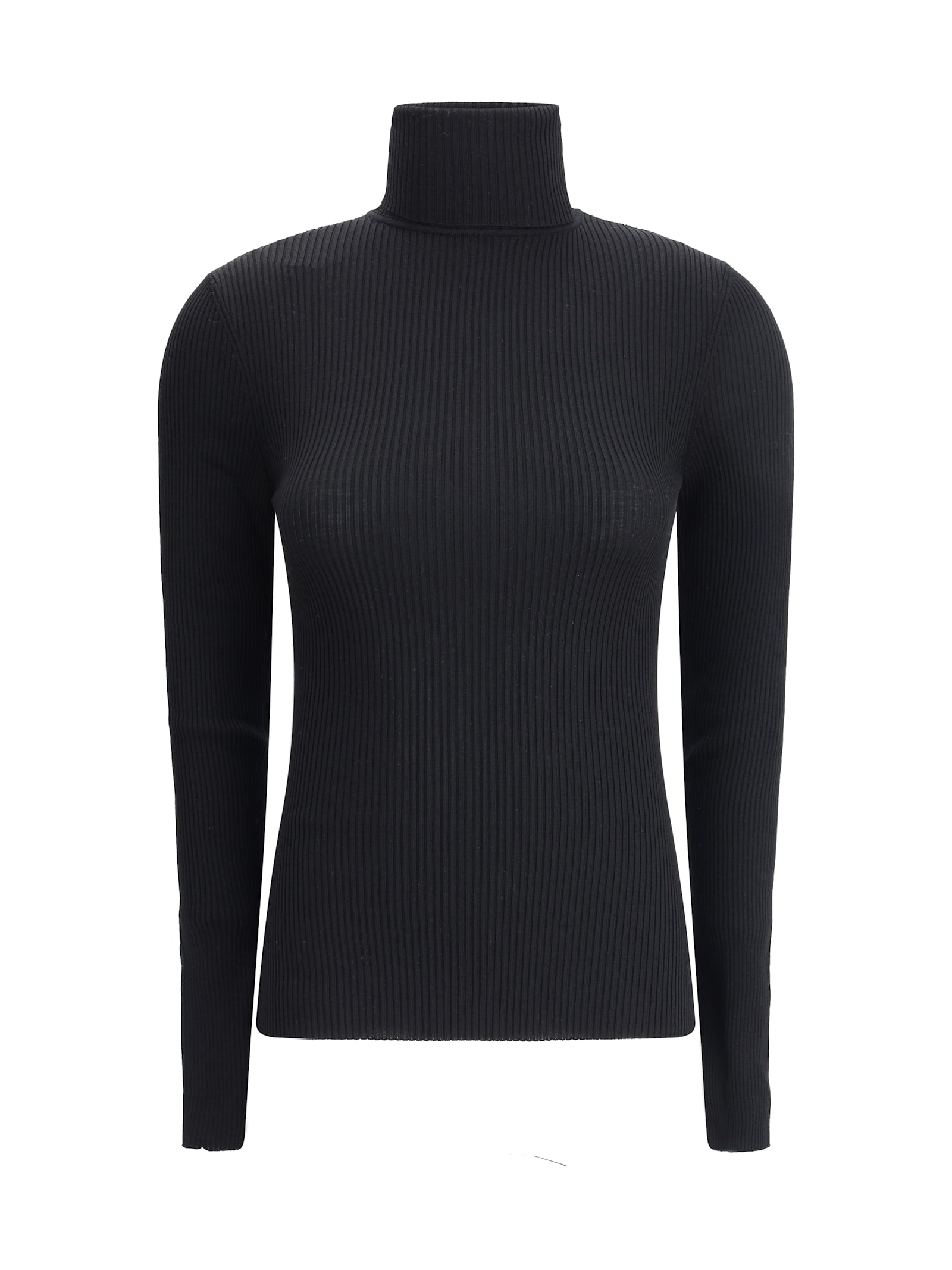Virgin Wool Long Sleeve Jersey