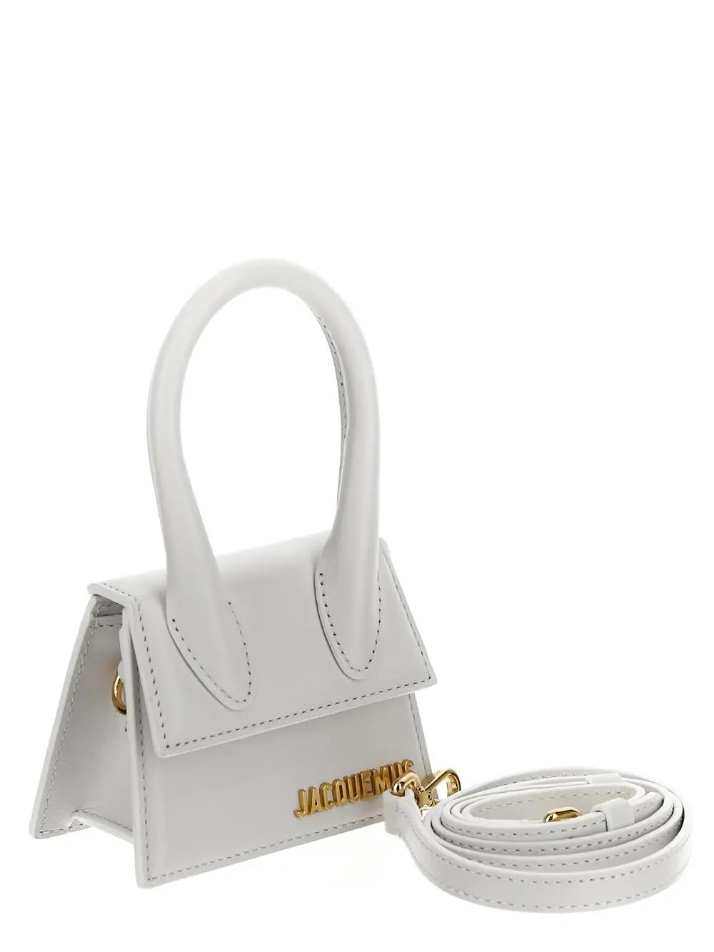 Shop Jacquemus Le Chiquito Mini Bag In White