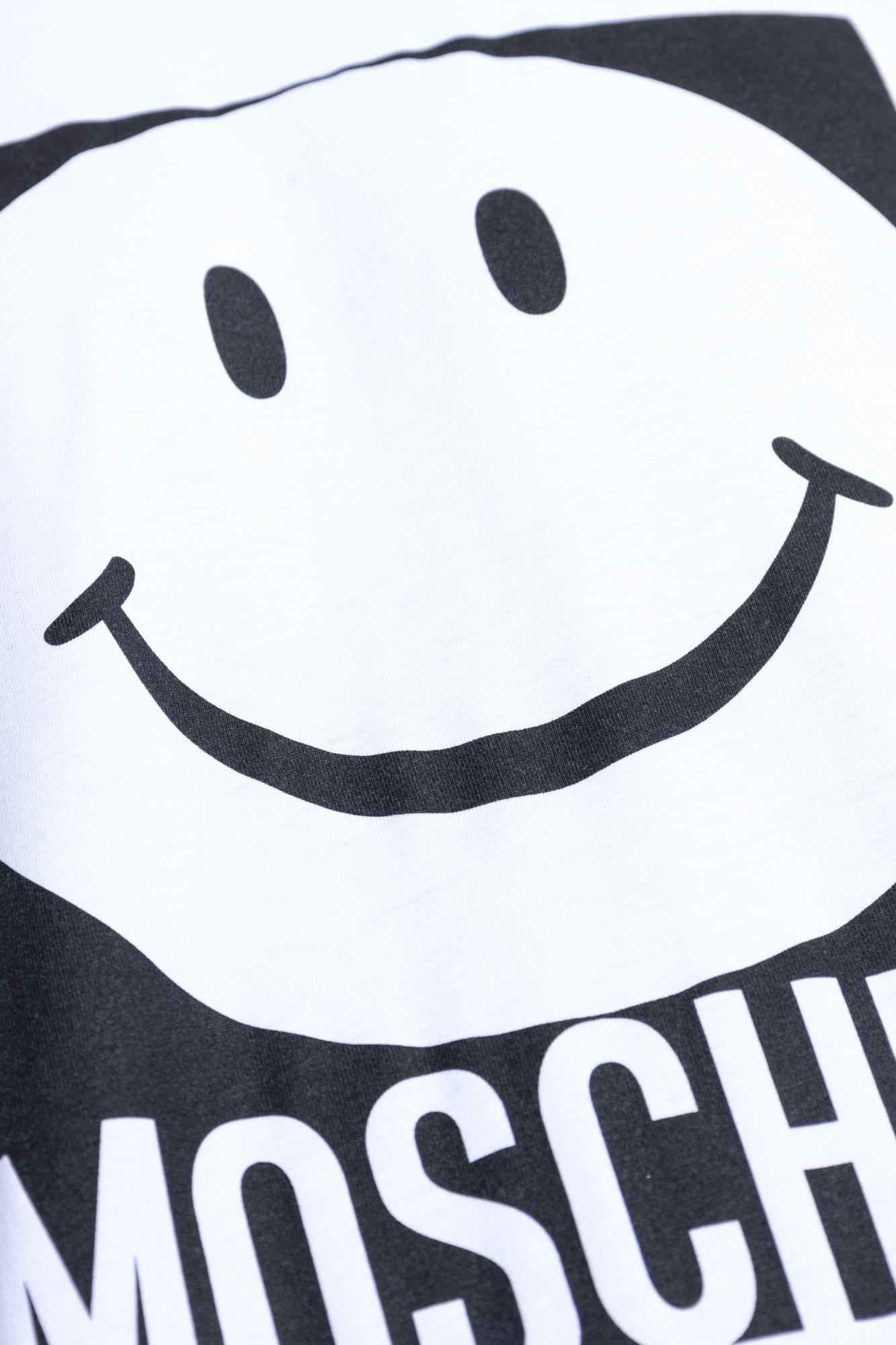 Moschino X Smiley In White