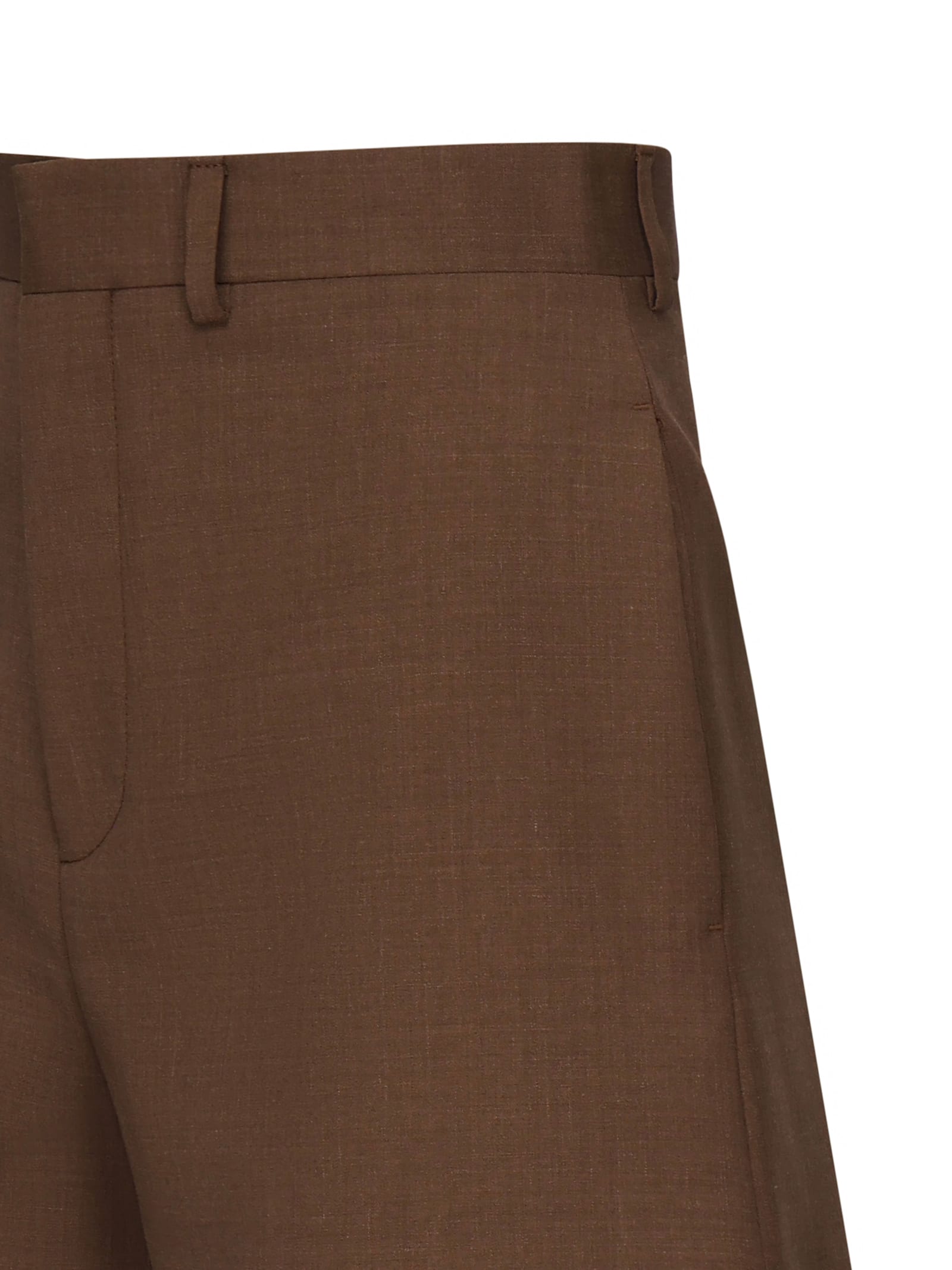 Nineminutes Tailored Cool Wool Shorts
