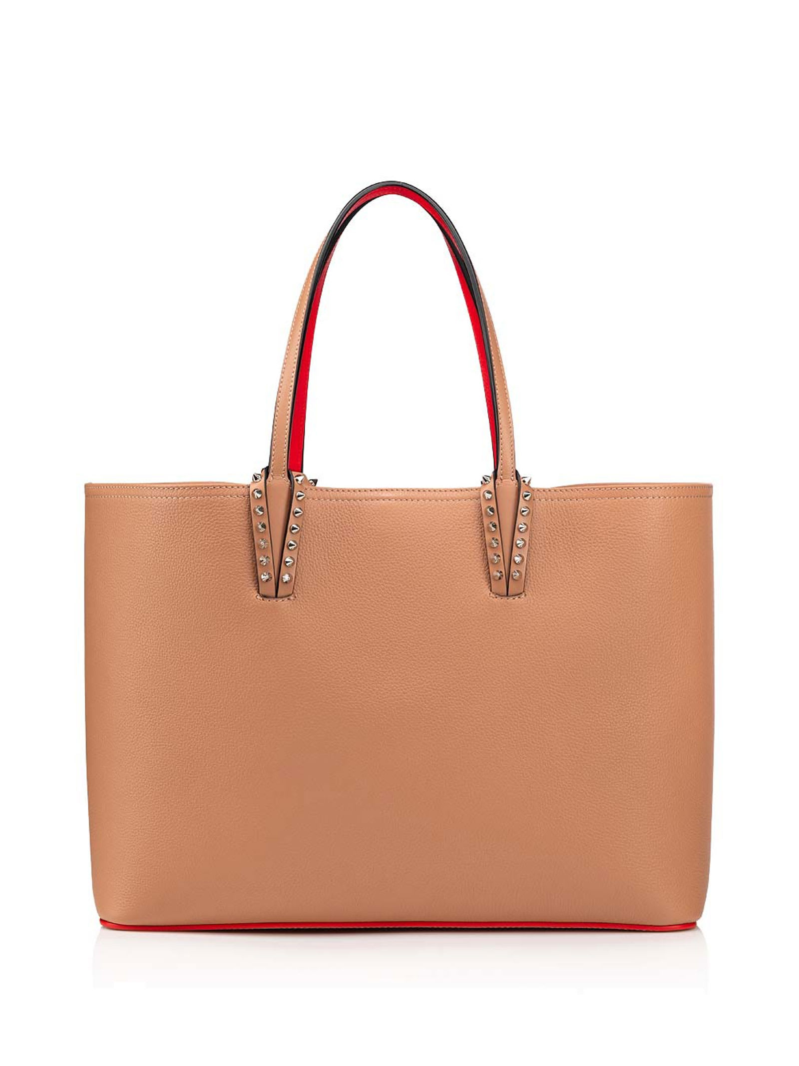 Christian Louboutin Cabata Bag In Leather With Spikes