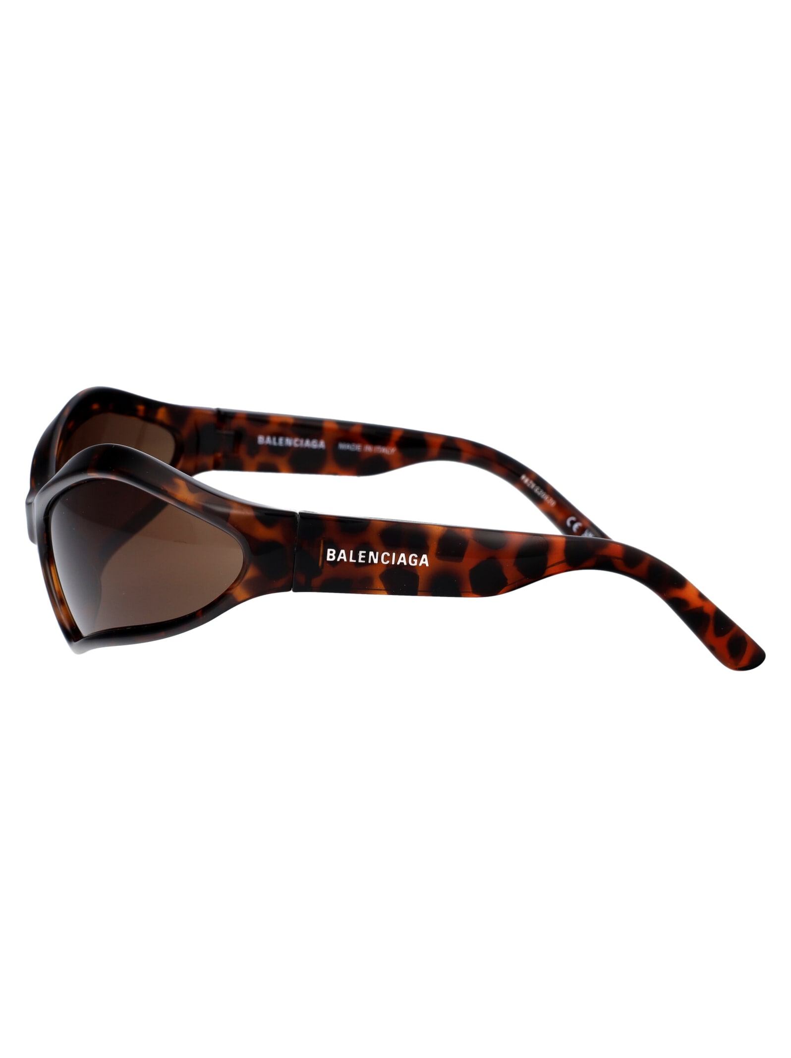 Shop Balenciaga Bb0314s Sunglasses In 002 Havana Havana Brown