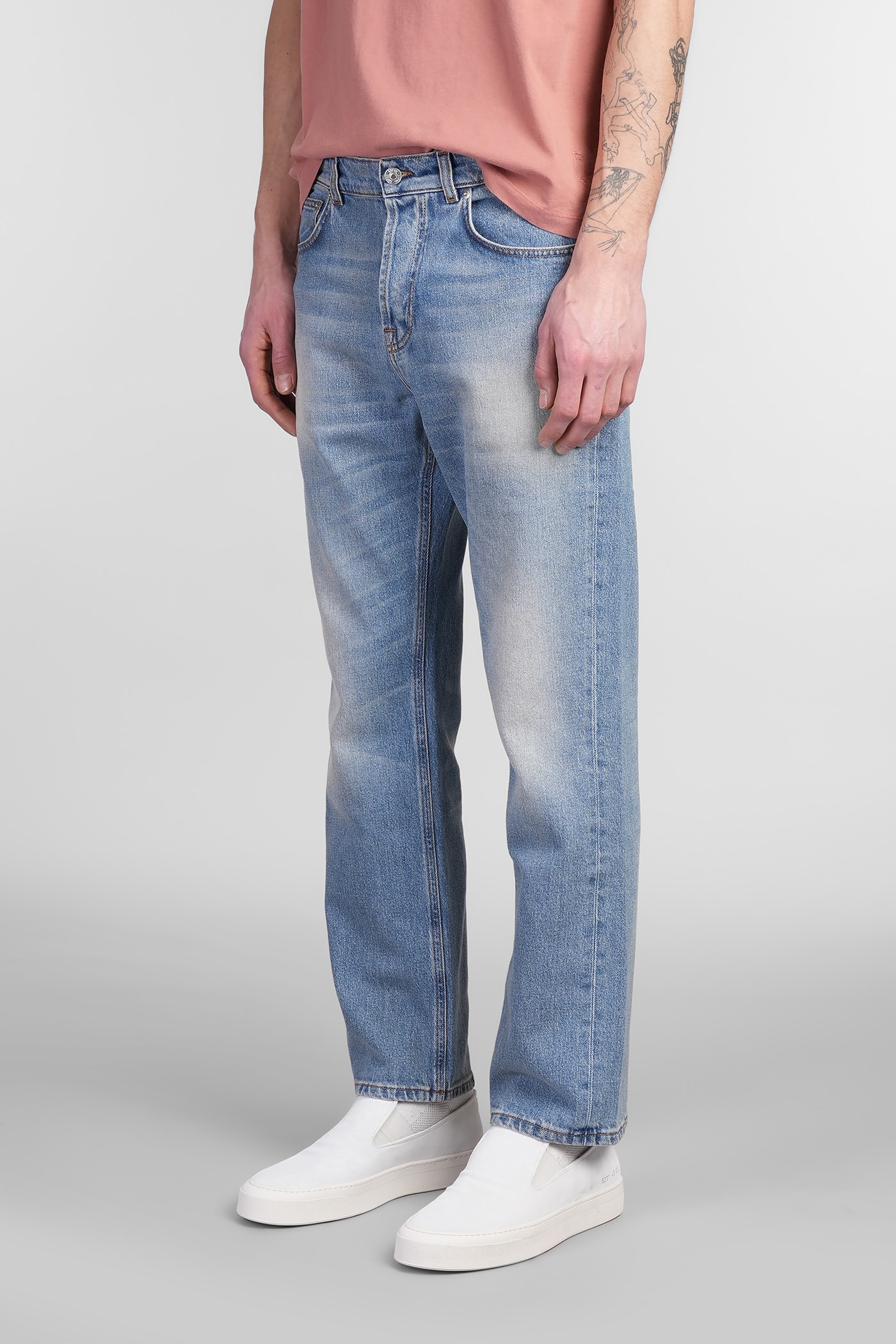 MAURO GRIFONI JEANS IN BLUE DENIM