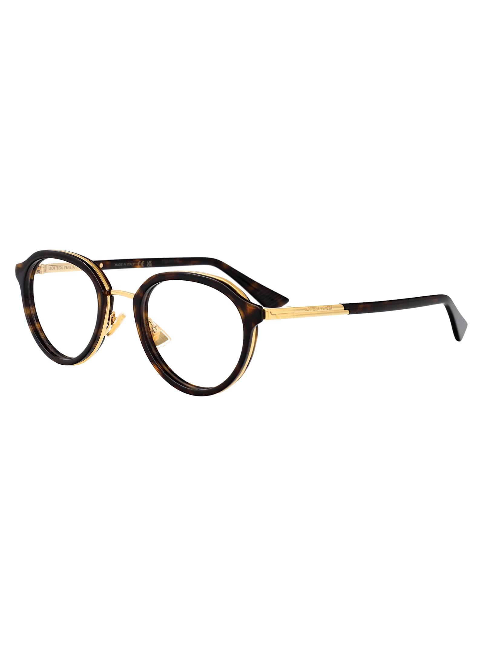 Bottega Veneta Bv1375o Glasses In Black