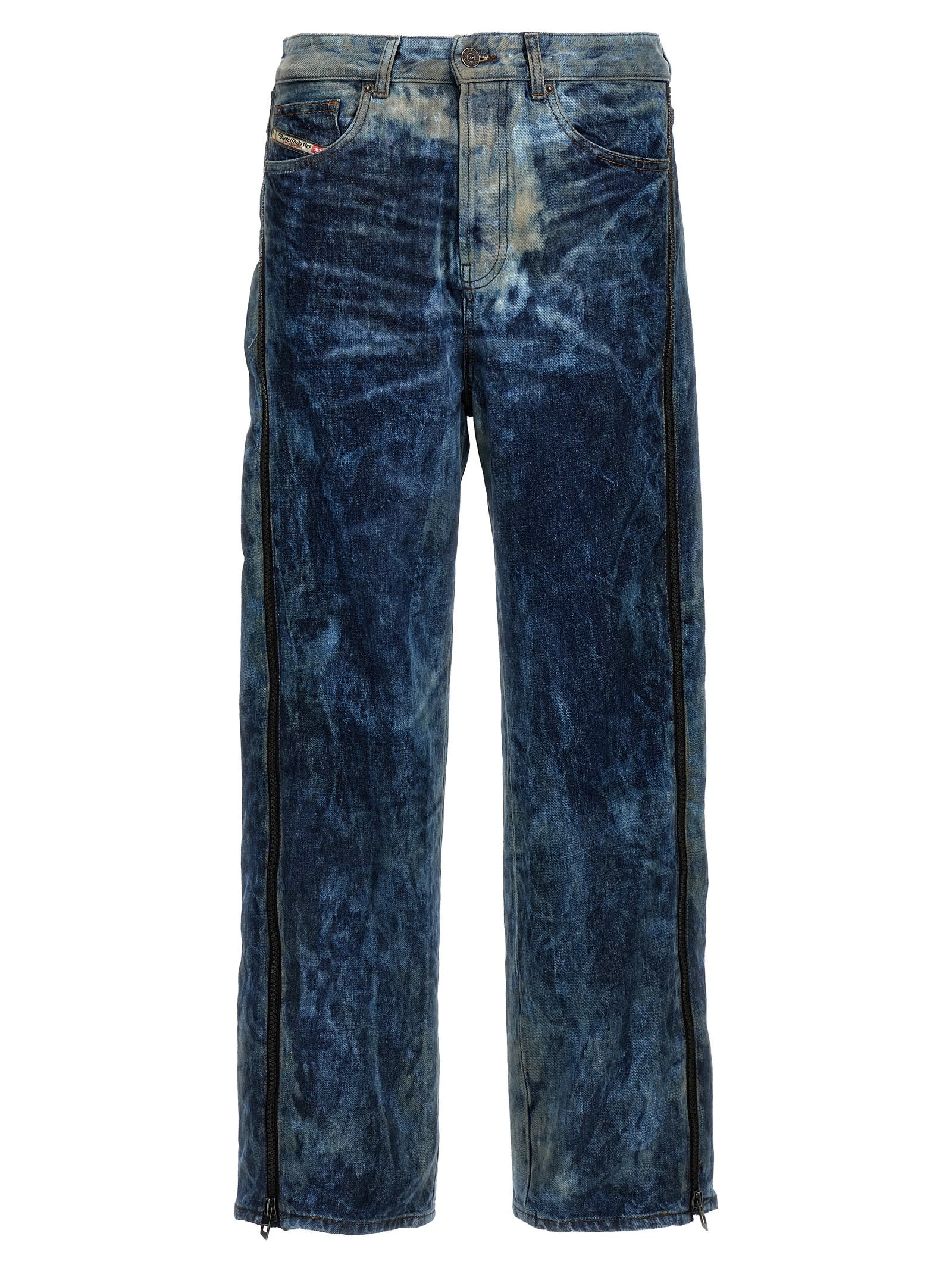 Shop Diesel D-rise 0pgax Jeans