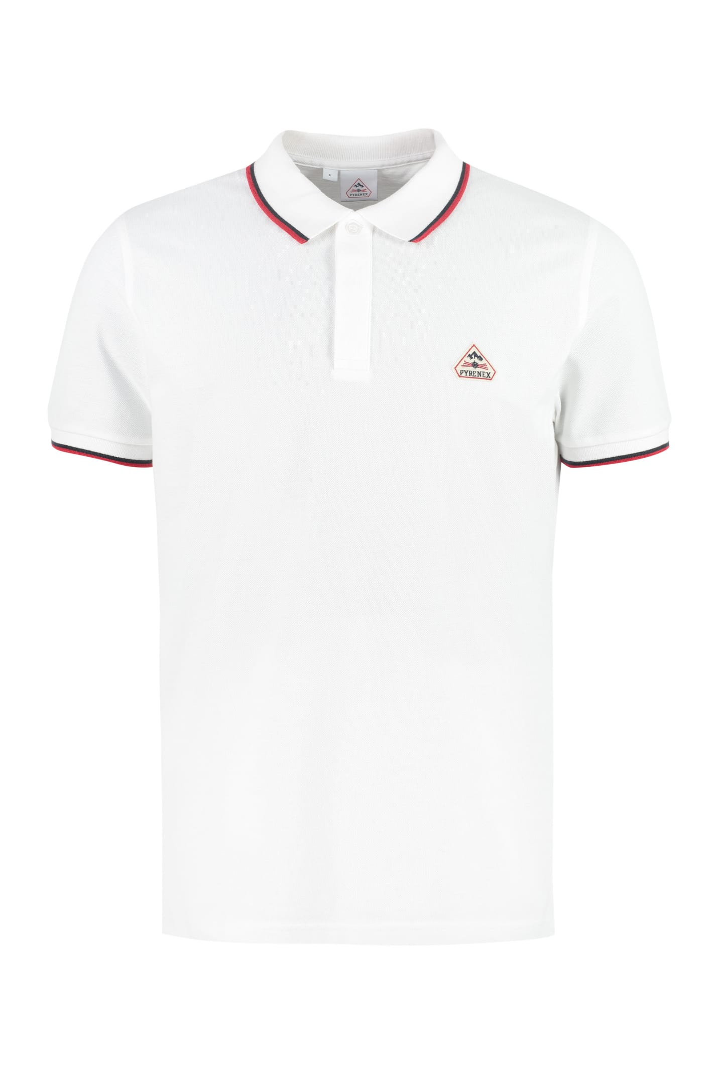 PYRENEX COTTON-PIQUÉ POLO SHIRT,HMP022P 1000