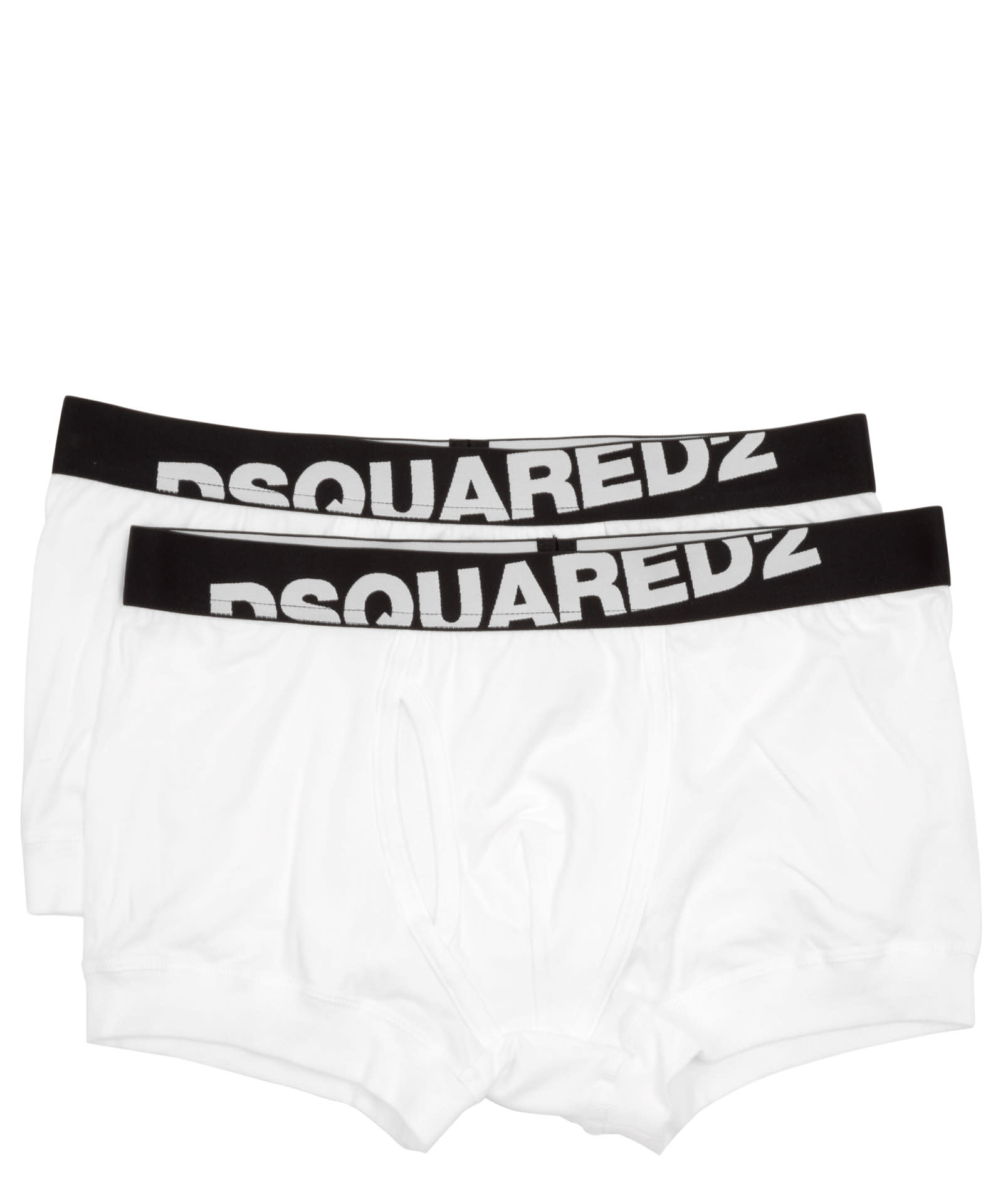 Shop Dsquared2 Cotton Boxer In White