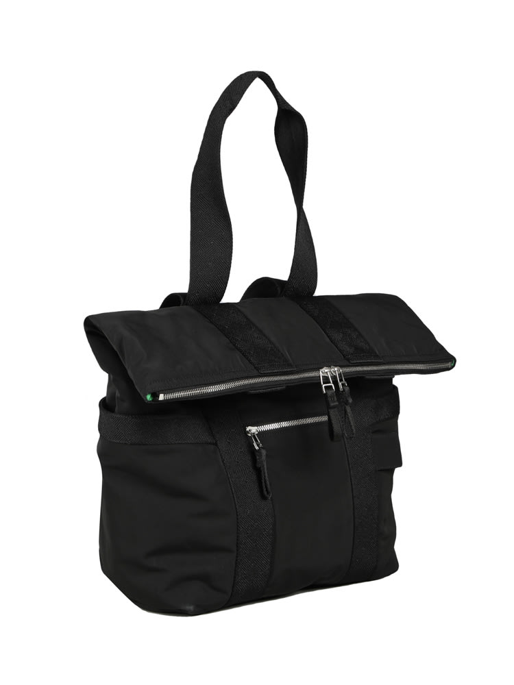 Shop Bottega Veneta Small Voyager Backpack In Black