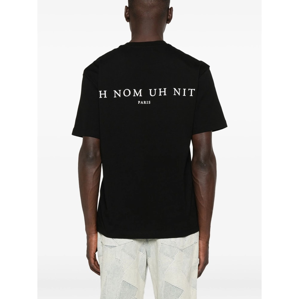 Ih Nom Uh Nit Graphic Crew Neck Short Sleeve T-shirt In Black