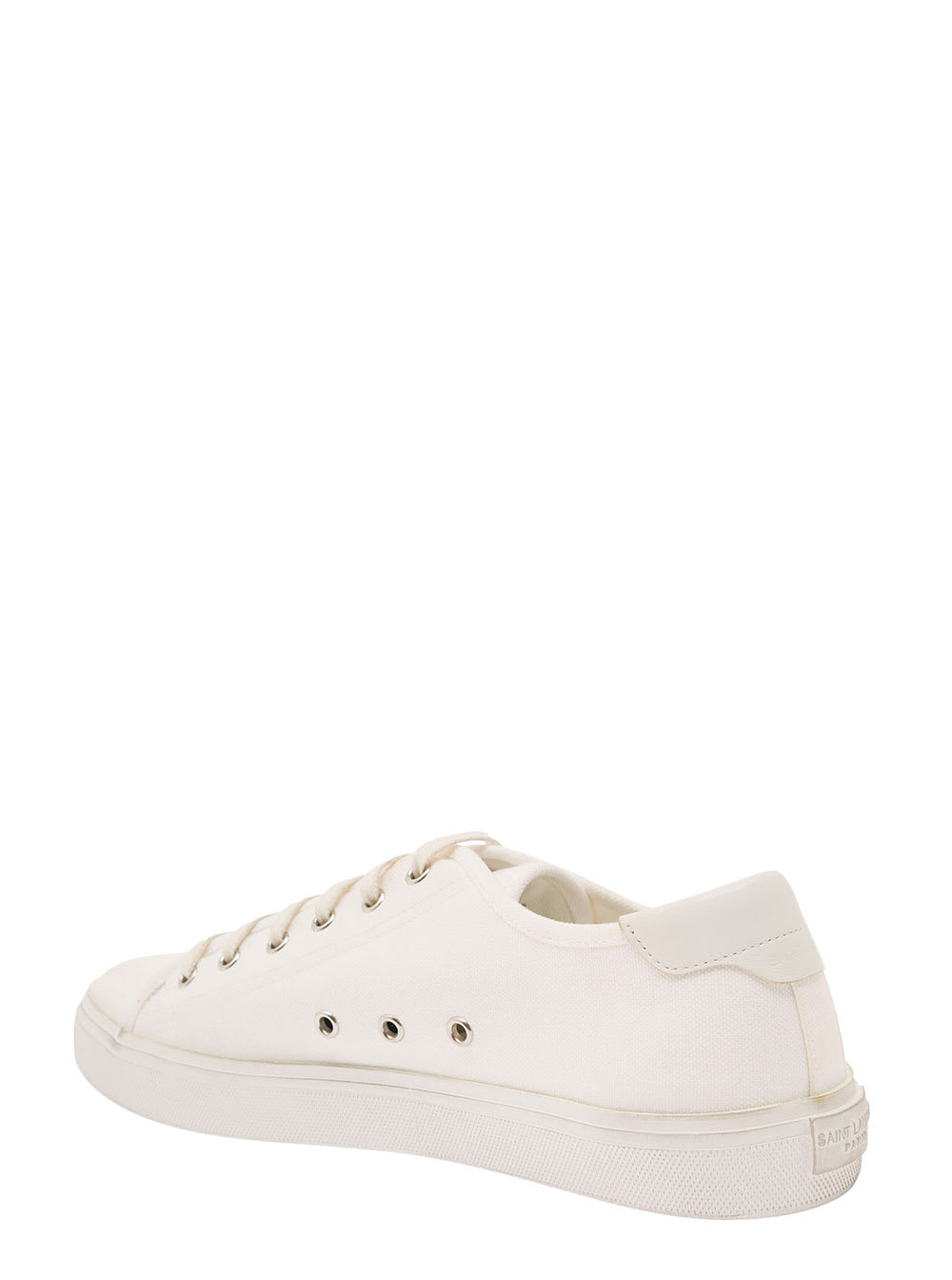 Shop Saint Laurent Malibu Lt Sneaker In White