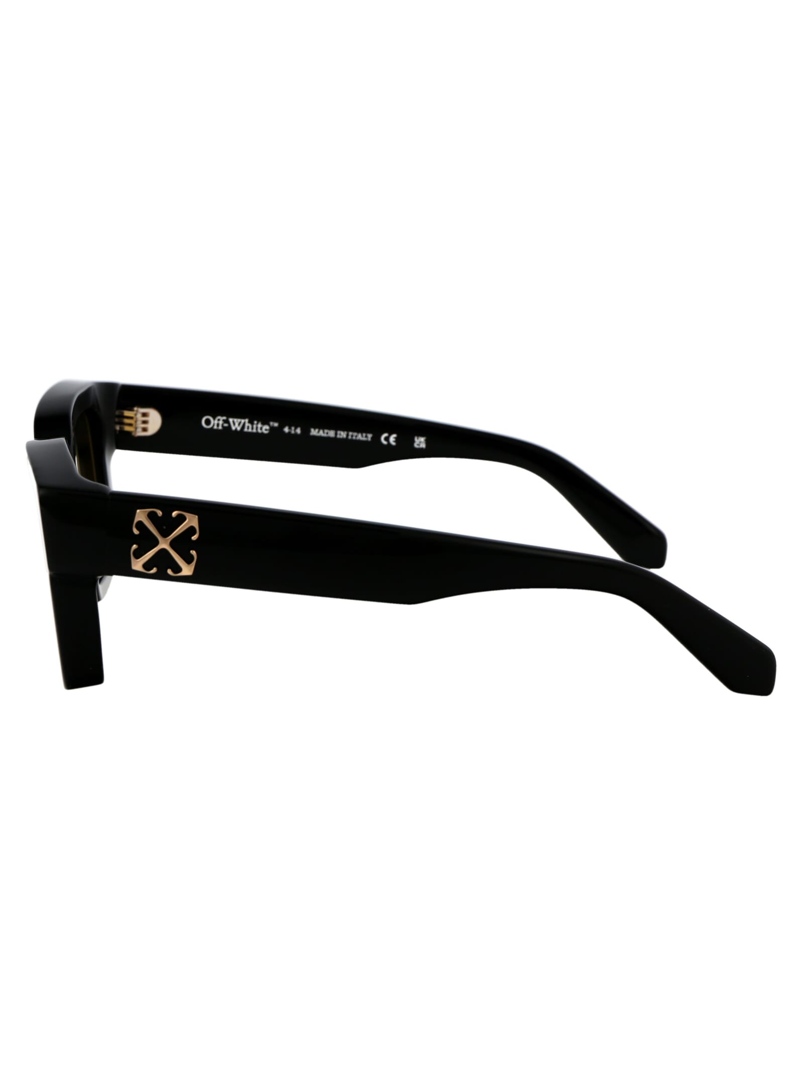 Shop Off-white Virgil L Sunglasses In 1018 Black