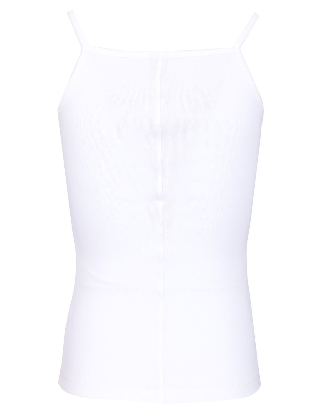 Flore Flore White Bibi Tank Top In White