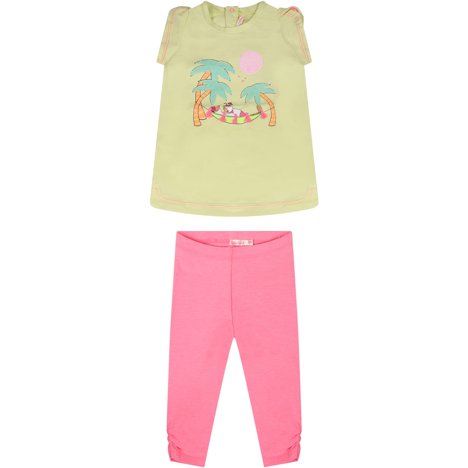 Billieblush Multicolor Set For Baby Girl With Print