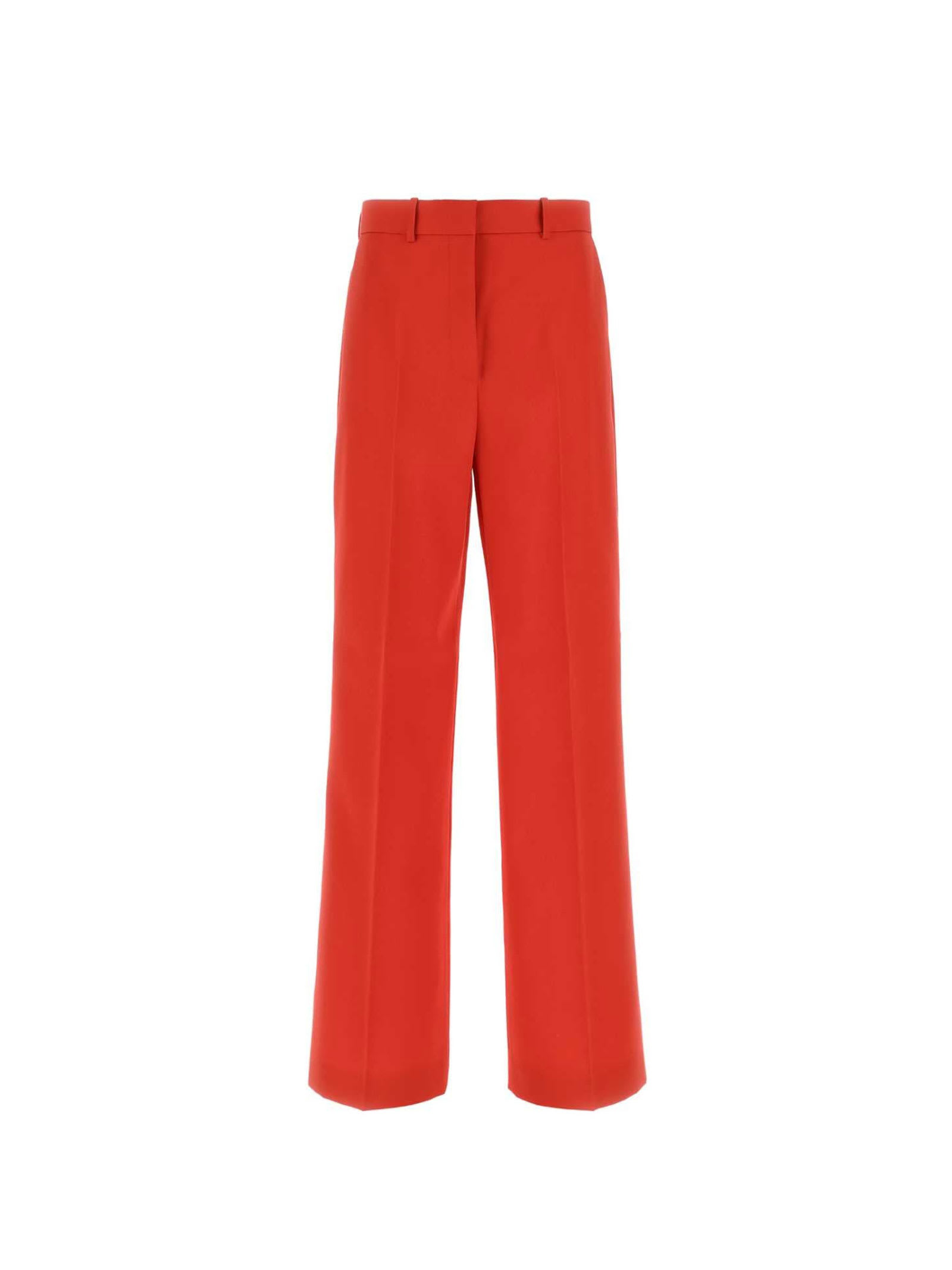 Lanvin Wide-leg Tailored Trousers In Pink | ModeSens