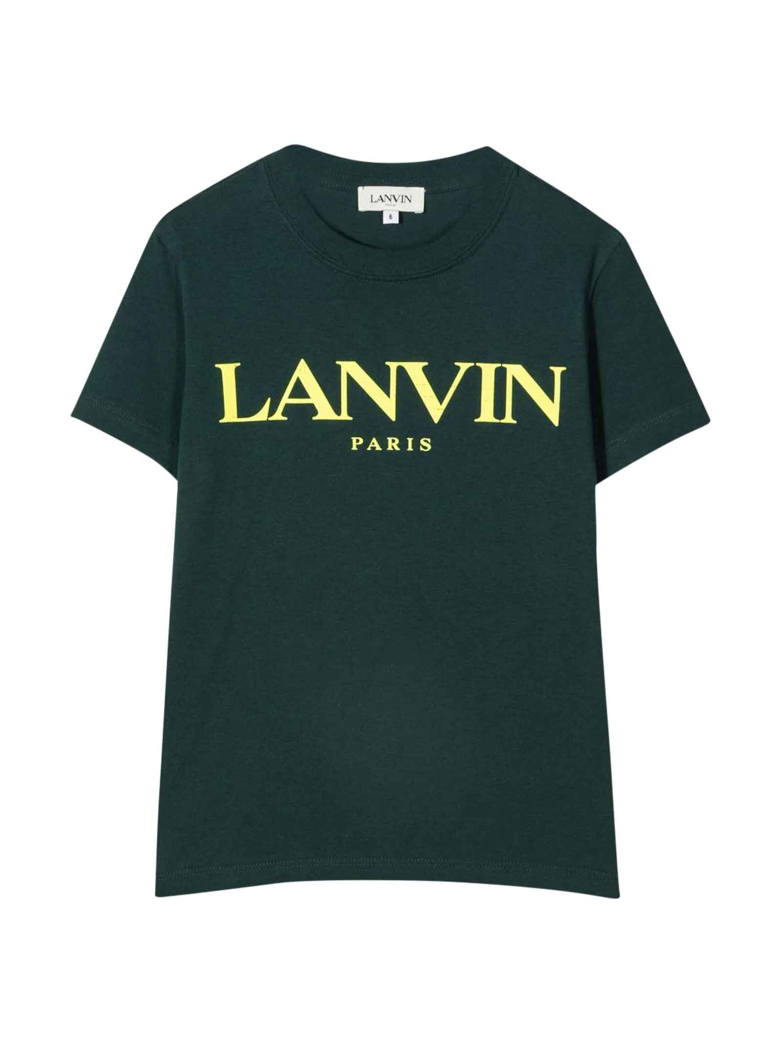 Lanvin Unisex Dark Green T-shirt