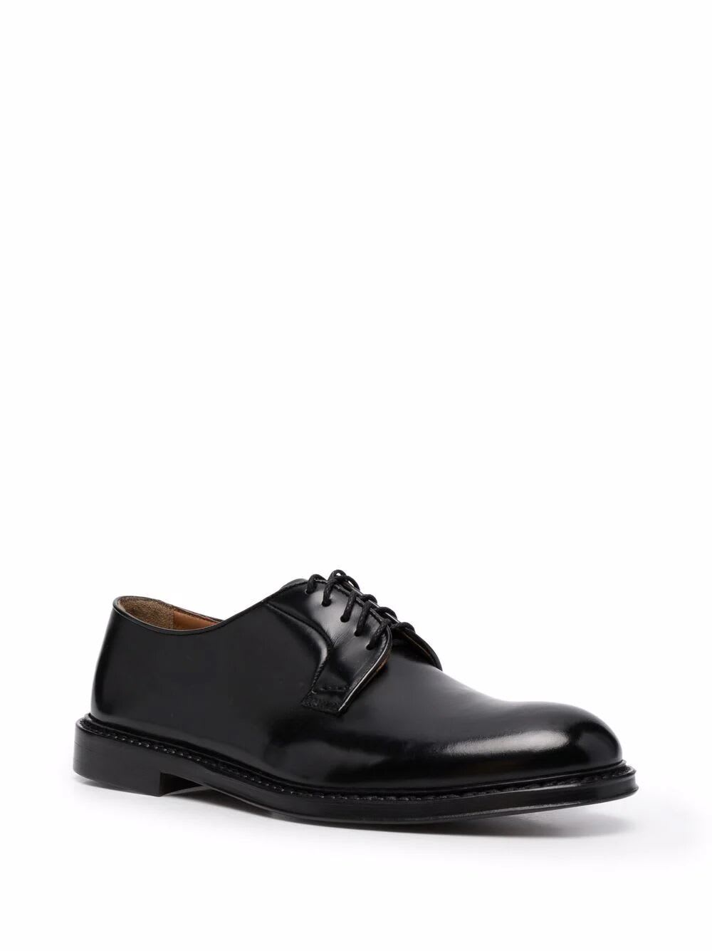 Shop Doucal's Derby Shoes In Black