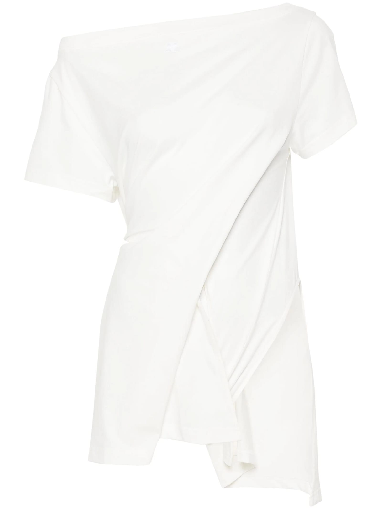 Shop Courrèges Body Suit In Heritage White