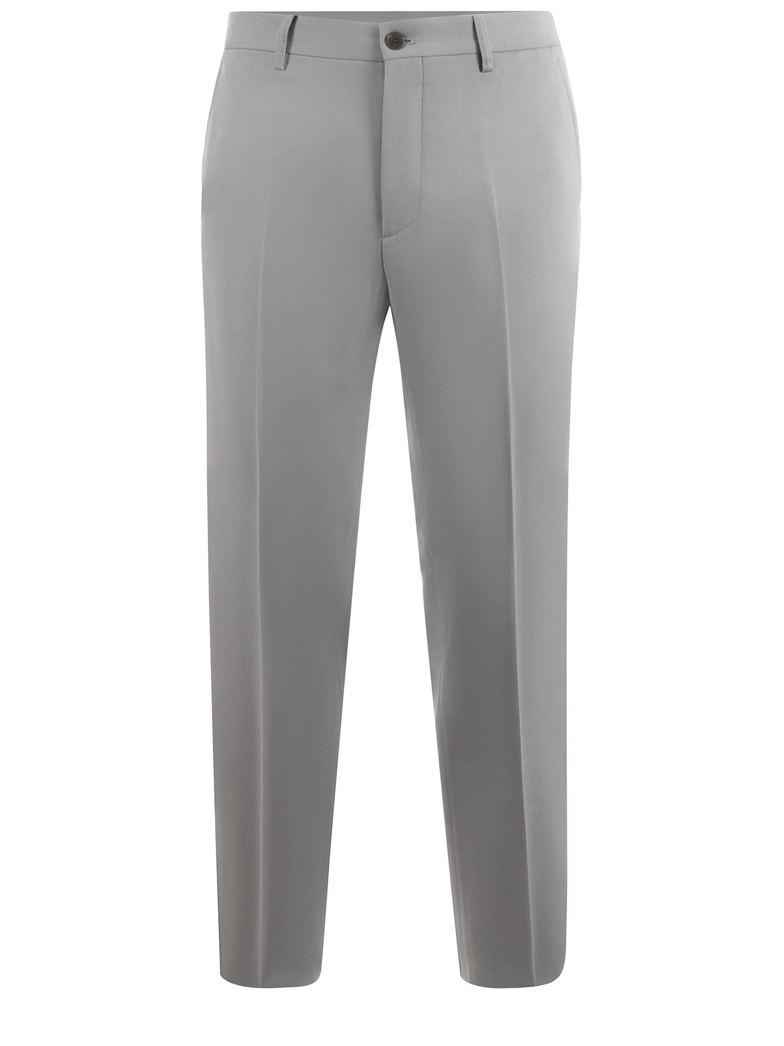 Shop Etro Trousers In Grey