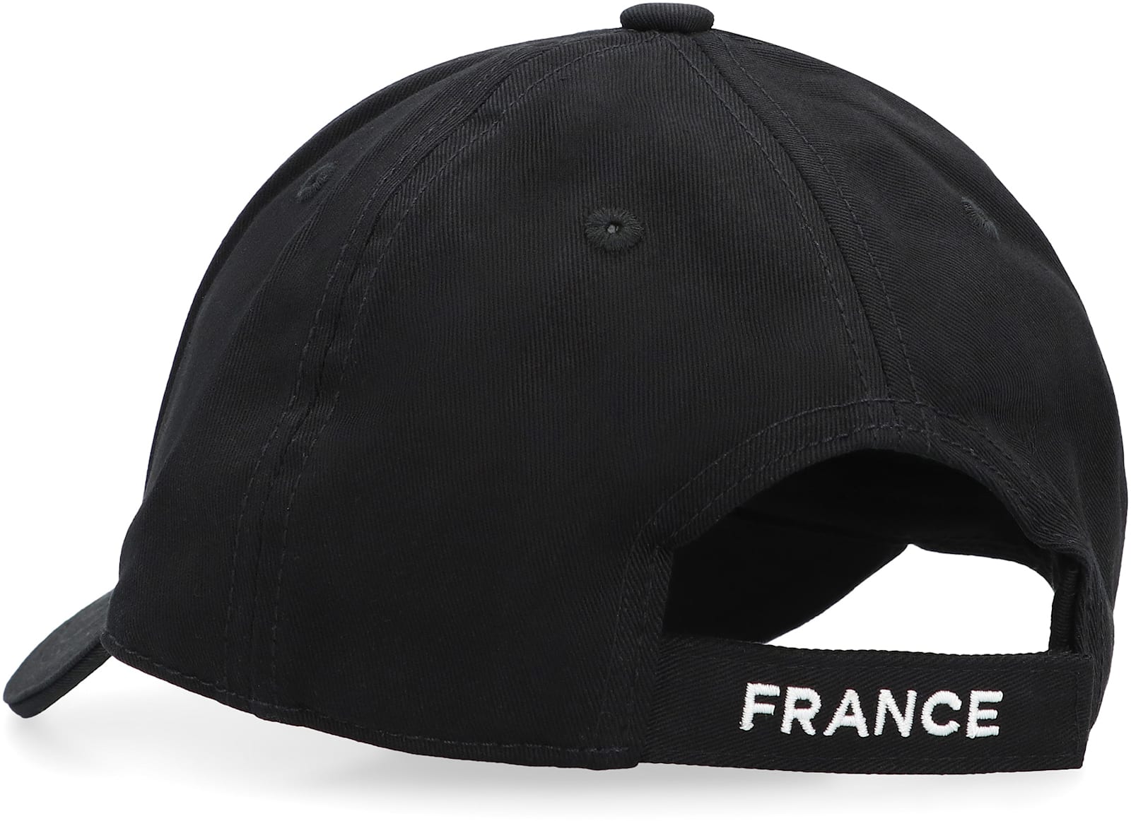 Vetements Logo Paris Baseball Cap In Black