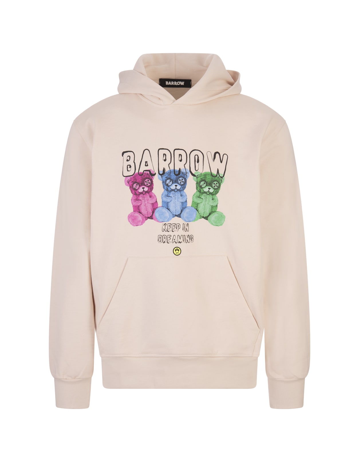 BARROW DOVE LOGO PRINT HOODIE 