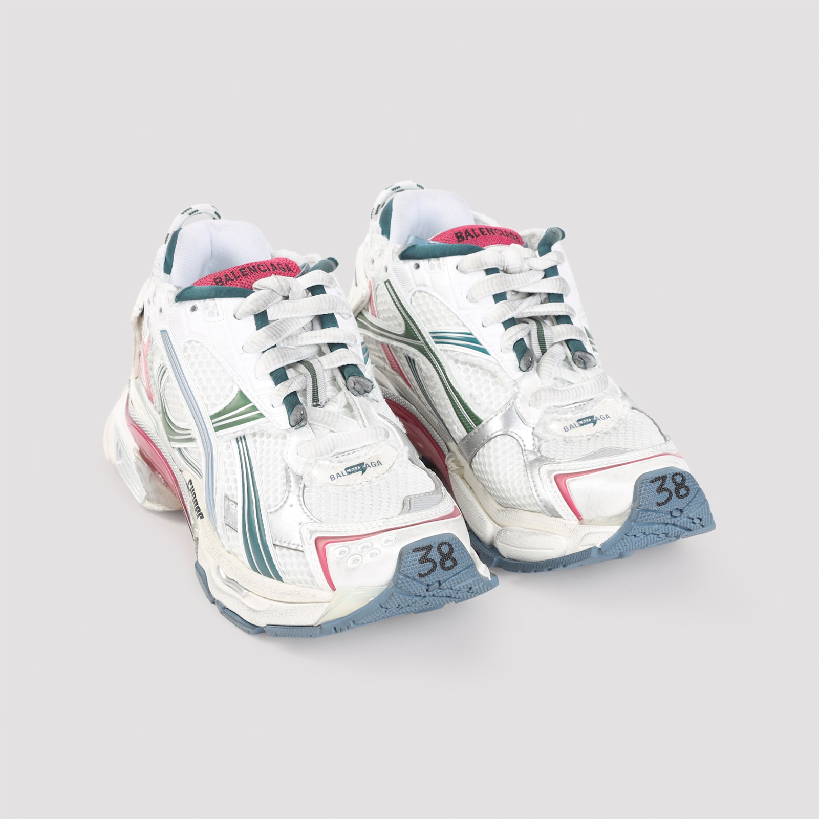 Balenciaga Runner Low-top Sneakers In Multi