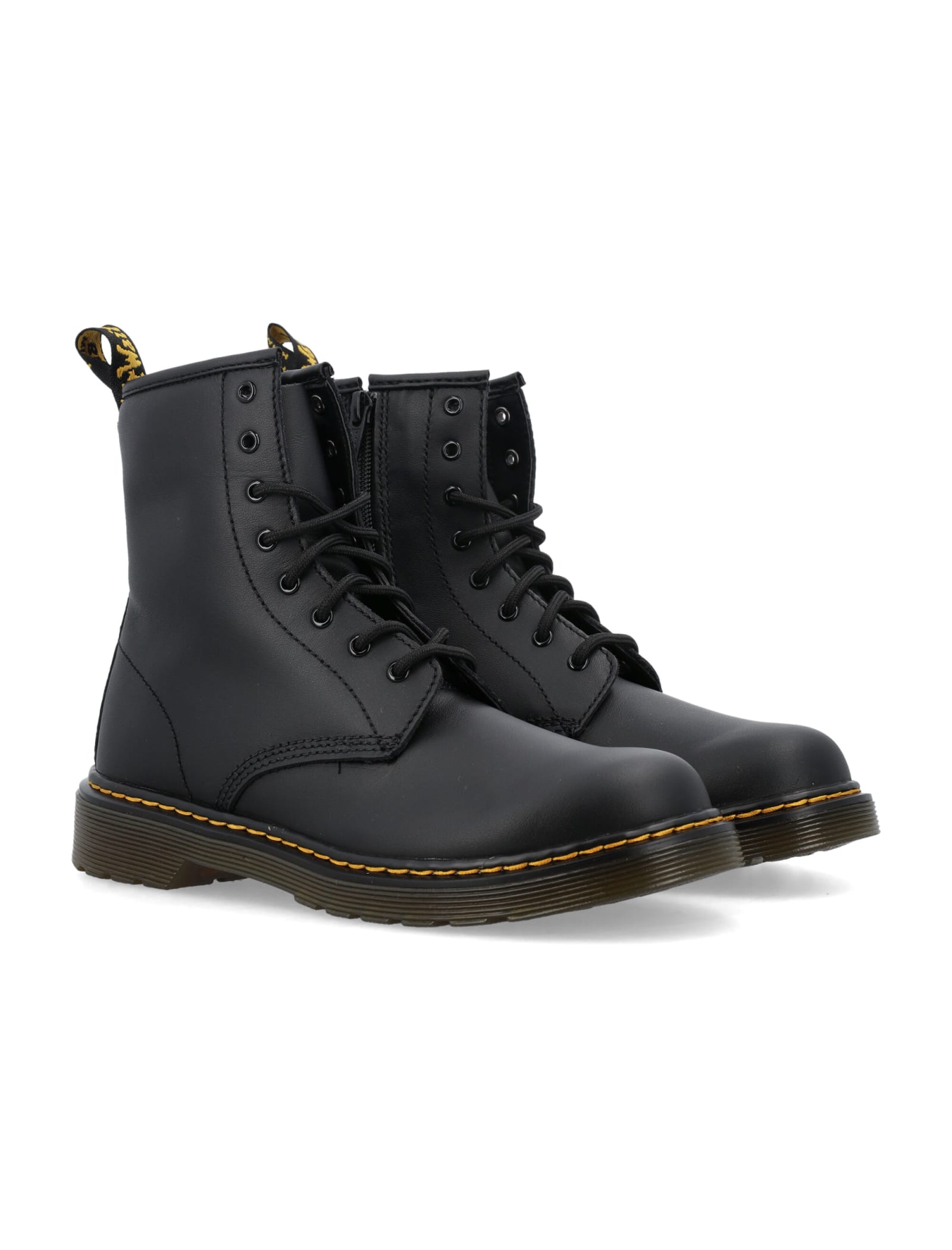 Dr. Martens' Kid - Softy Boots In Black