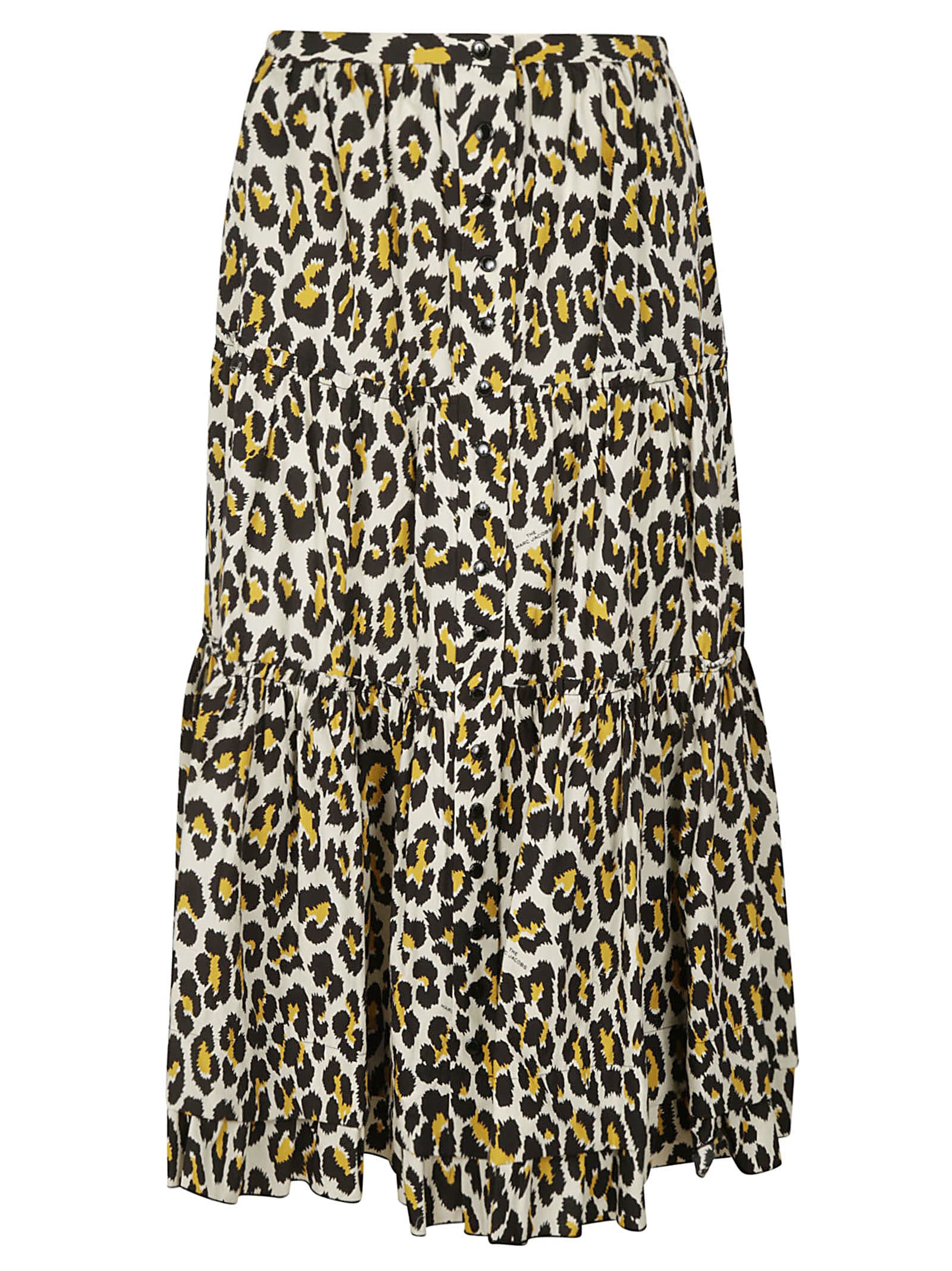 Marc Jacobs Flared Printed Skirt