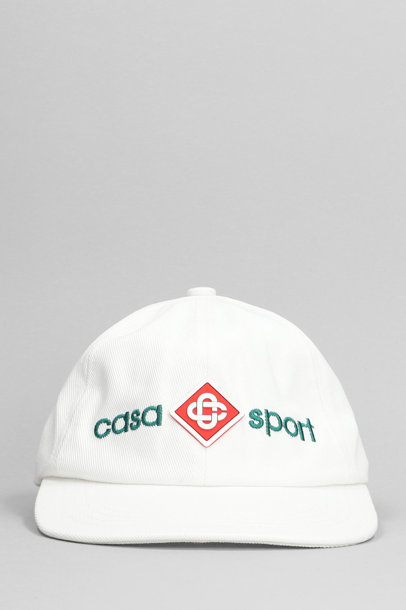 Shop Casablanca Hats In White Cotton