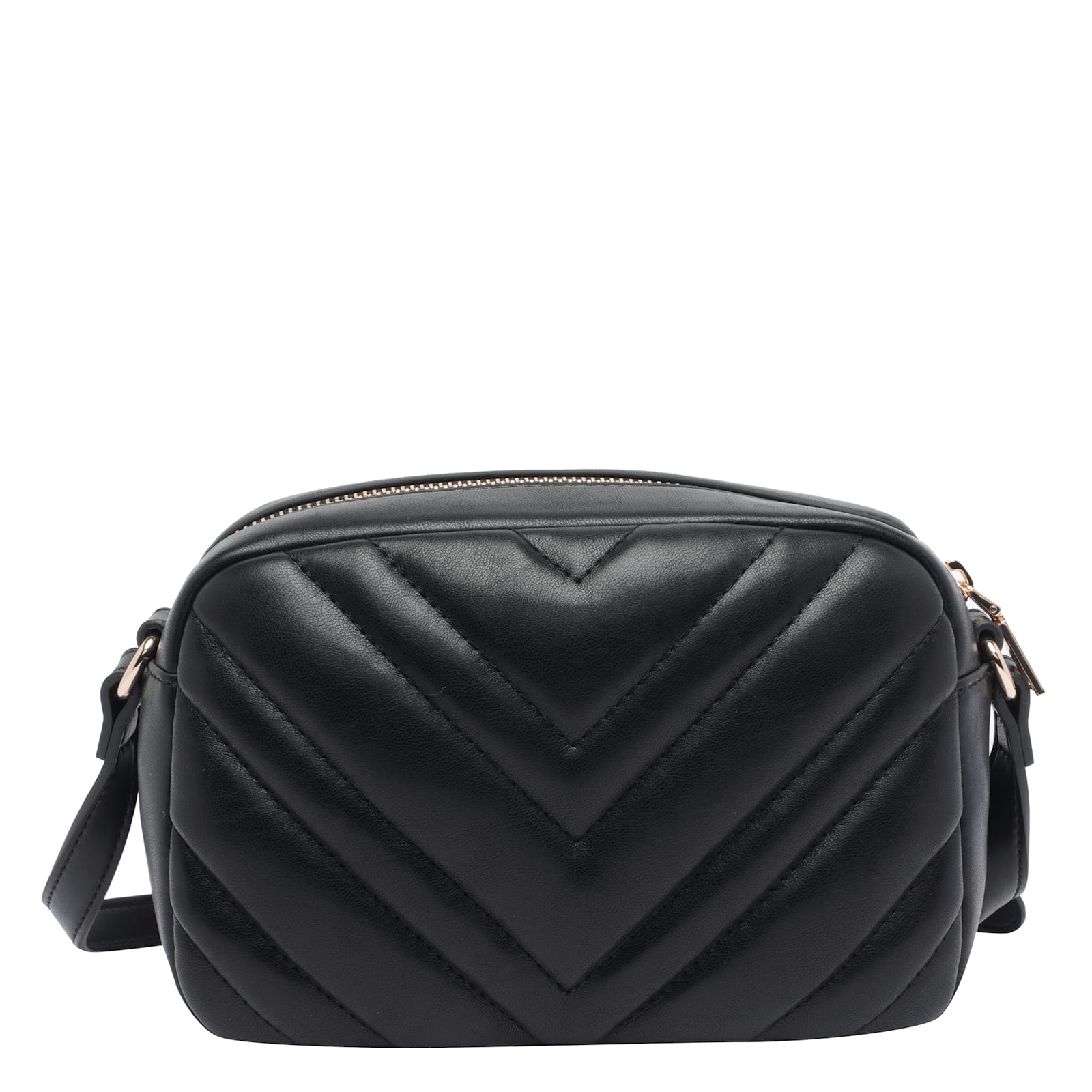 Liu •jo Quilted Logo-plaque Shoulder Bag In Black