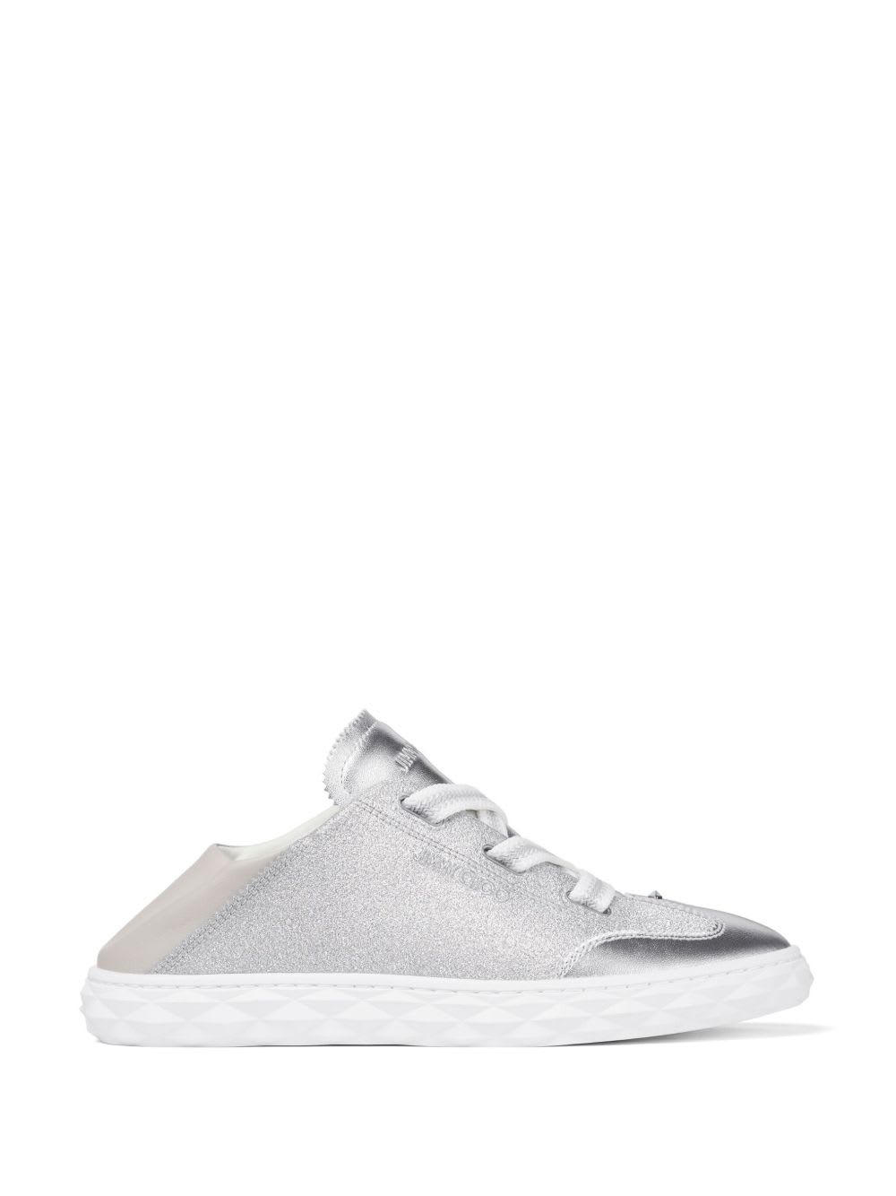 Jimmy Choo Diamond Light Flex Sneakers In Silver