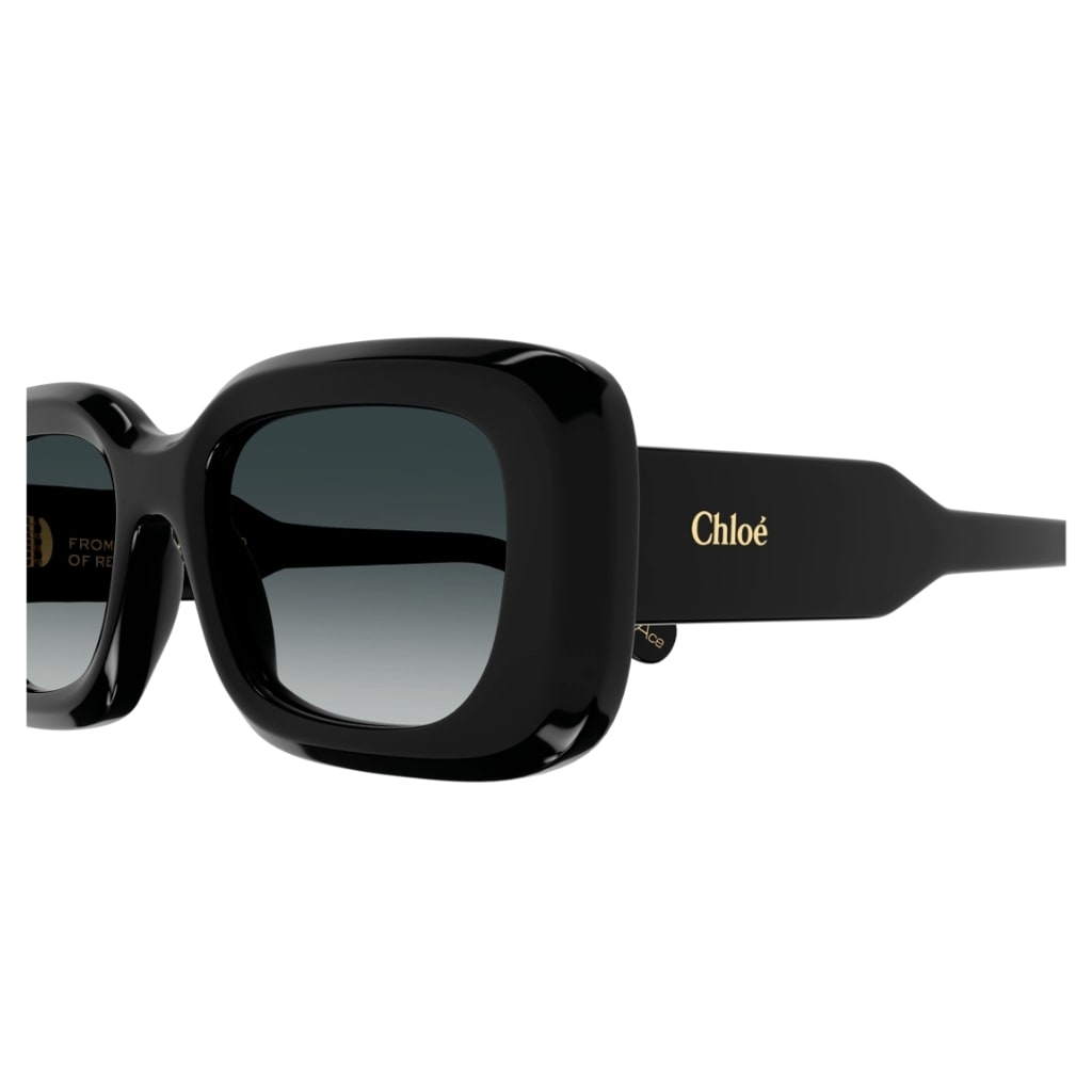 Shop Chloé Ch0188s 001 Sunglasses In Nero