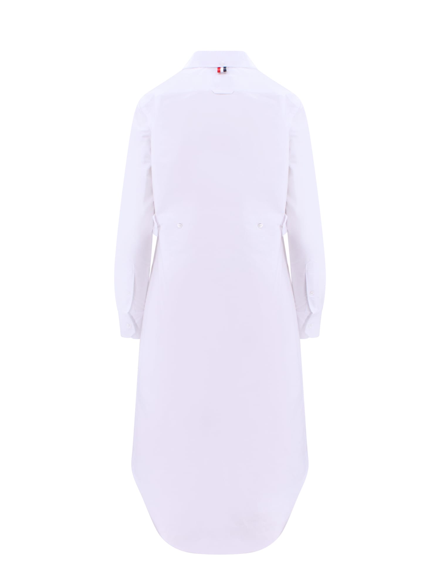 Shop Thom Browne Dress In White