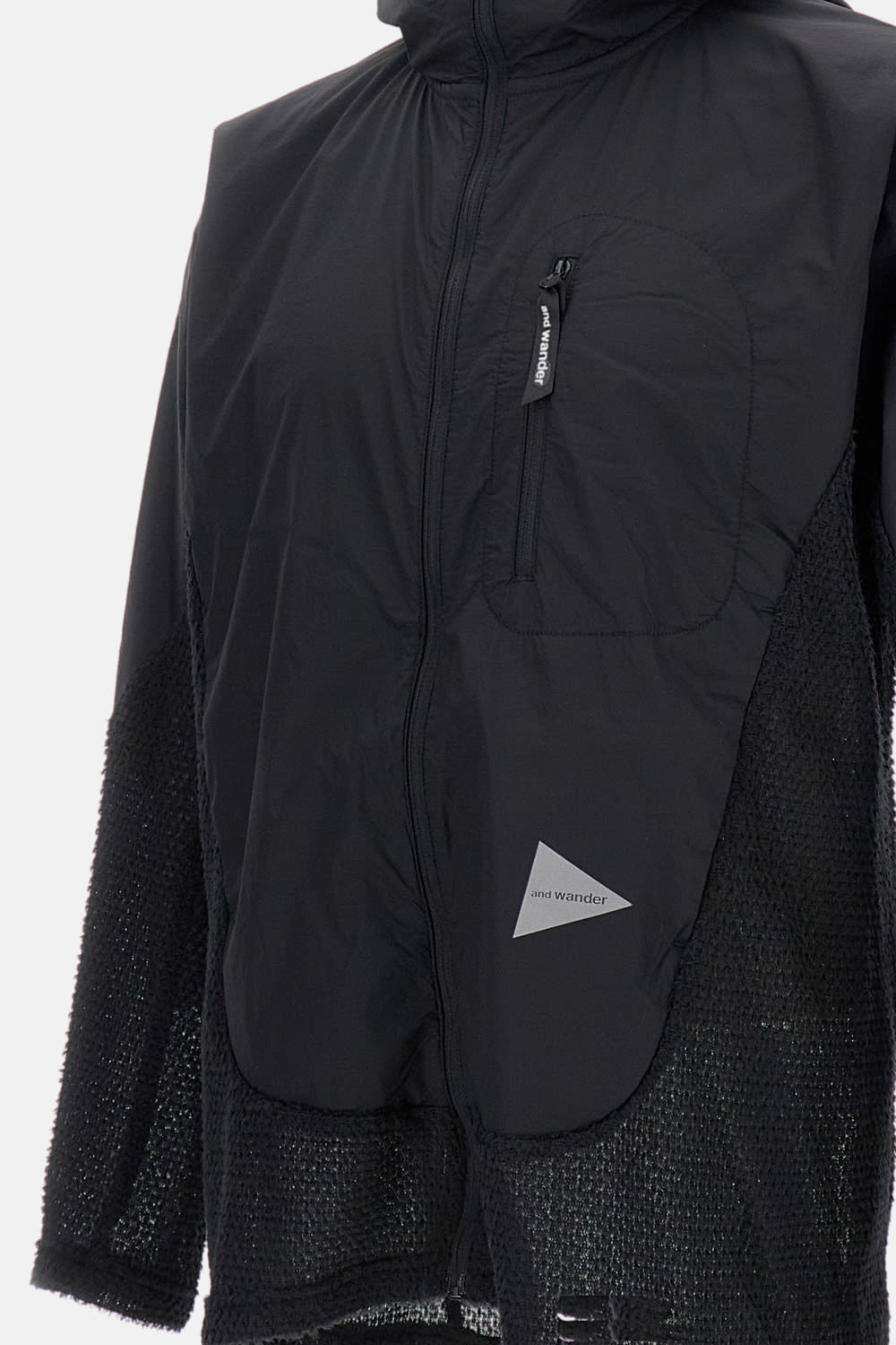 And Wander Alpha Direct Jacket In Black