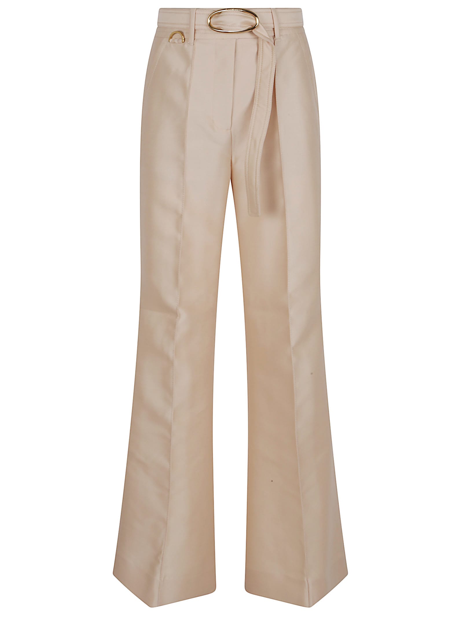 Zimmermann Illuminate Flare Pant In Neutral