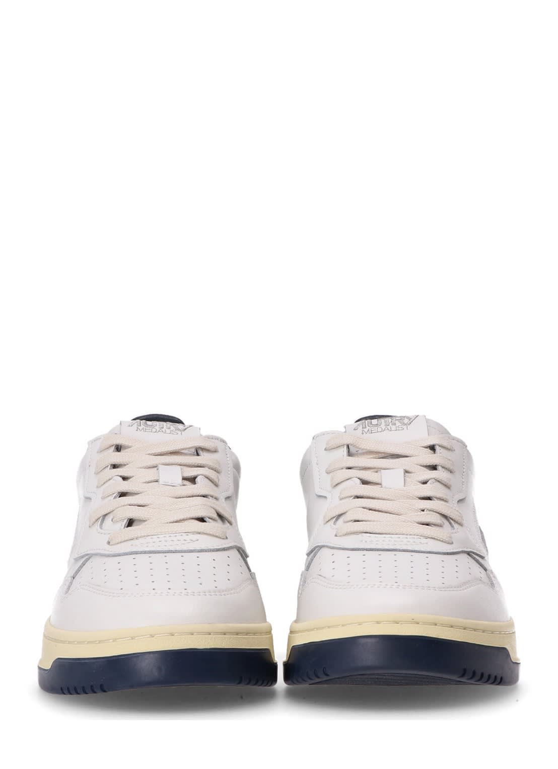 Autry Leather Low-top Sneakers In Multi