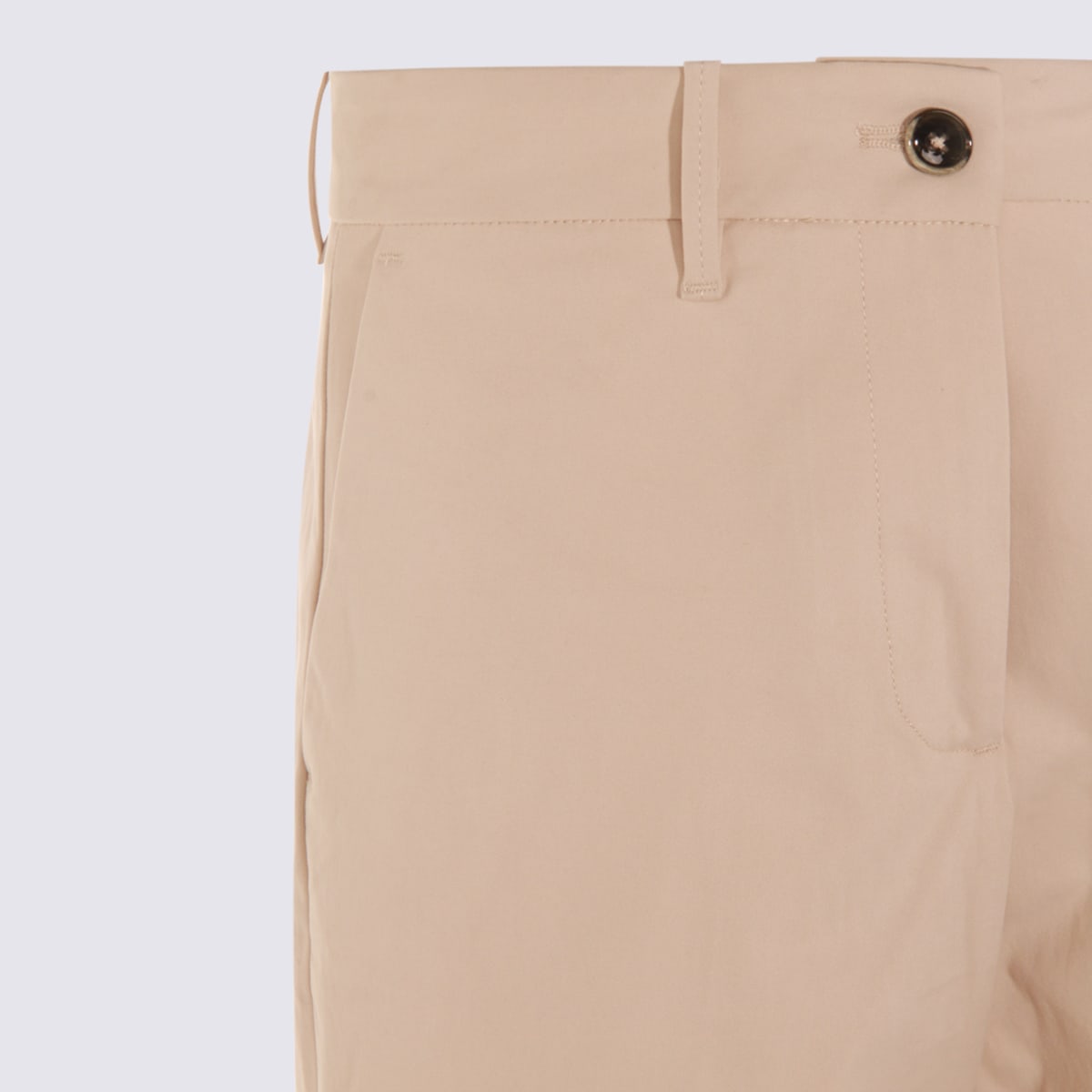 Nine In The Morning Straight-leg Trousers In Neutral