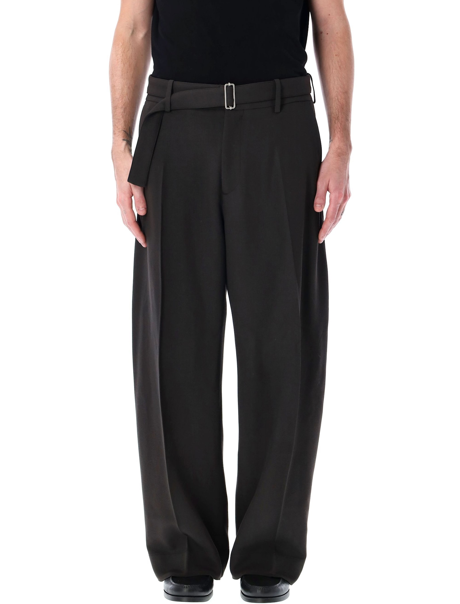 Studio Nicholson Vital Pant In Oil Grey