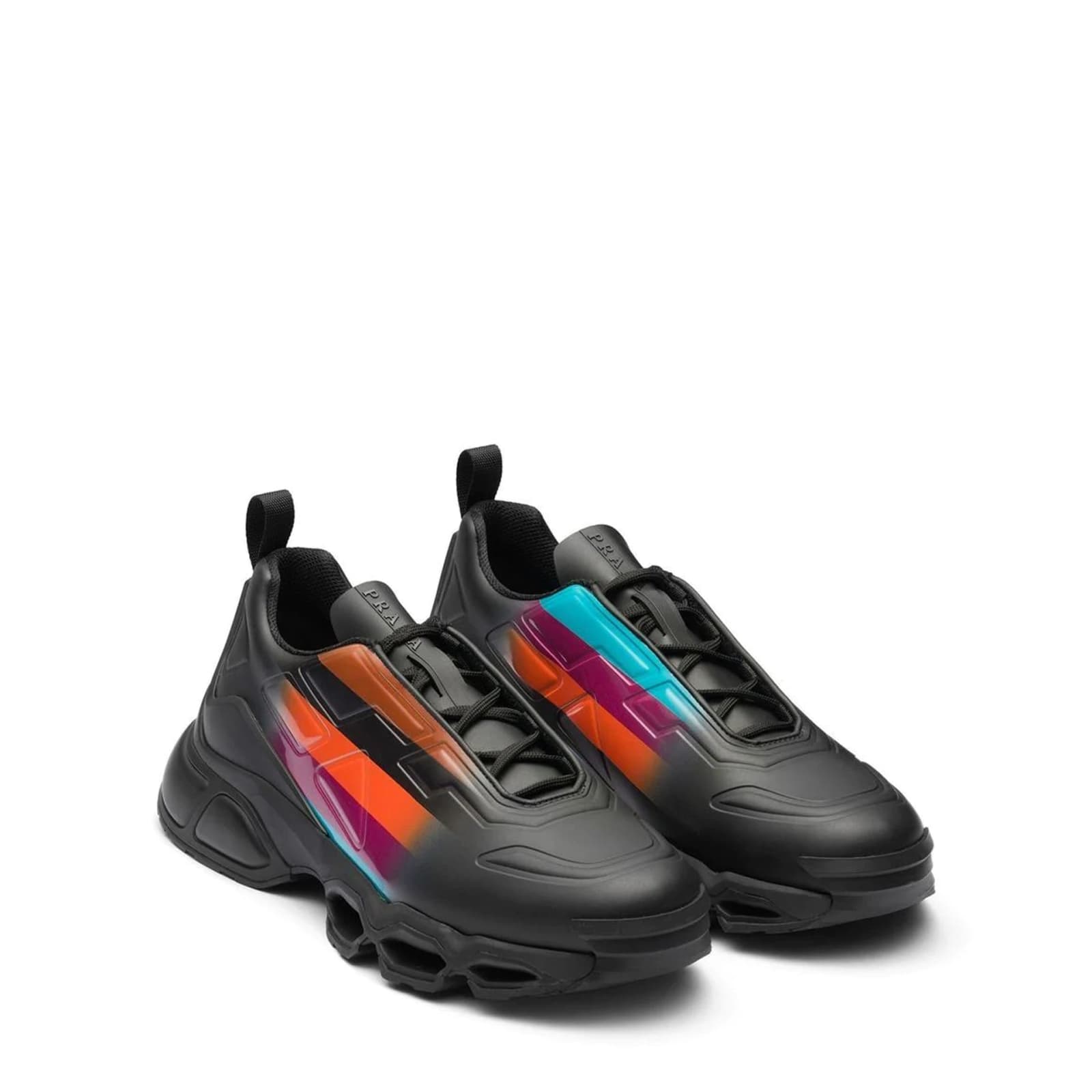 PRADA COLLISION LOW-TOP SNEAKERS